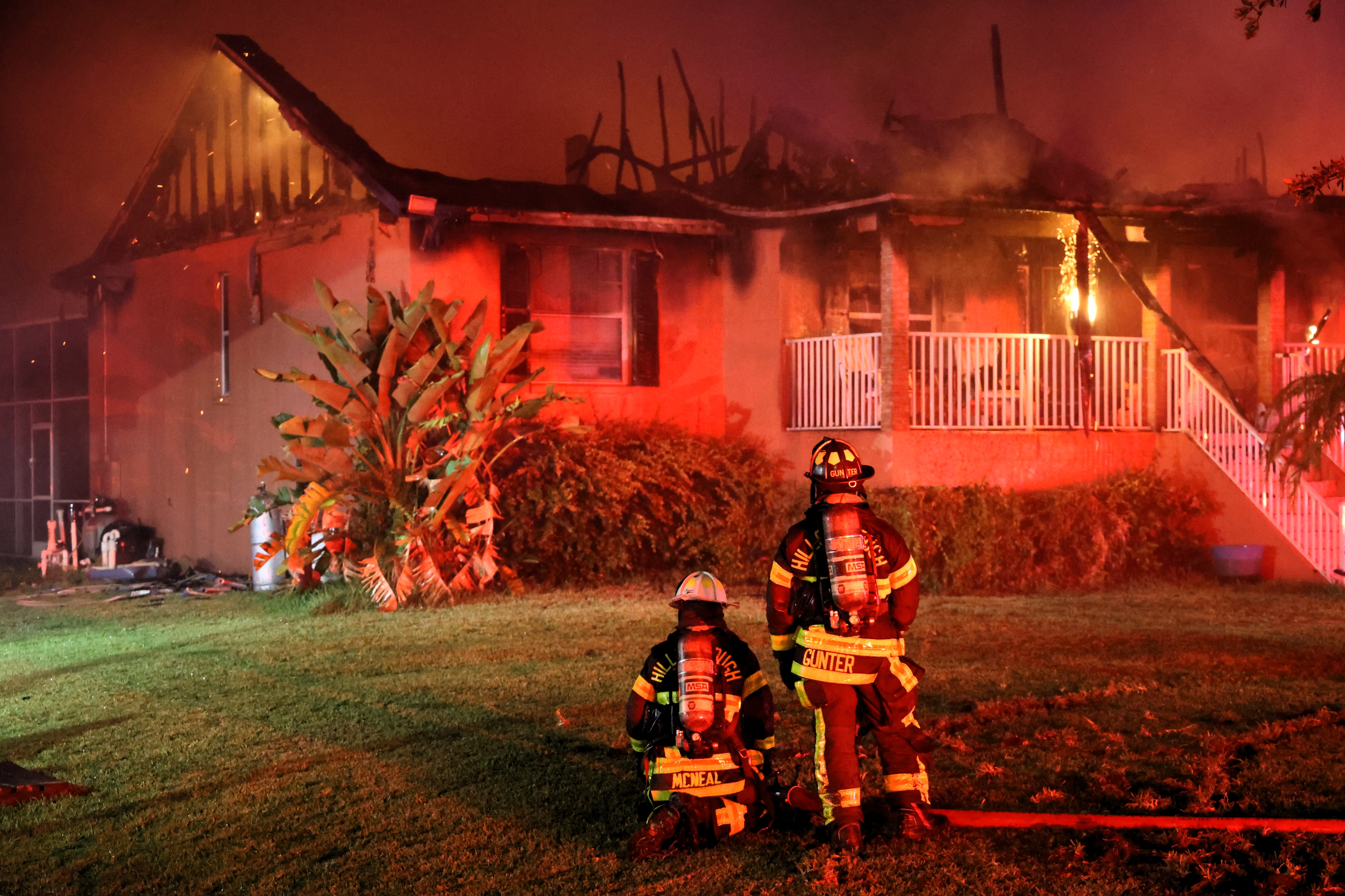 Gibsonton house fire