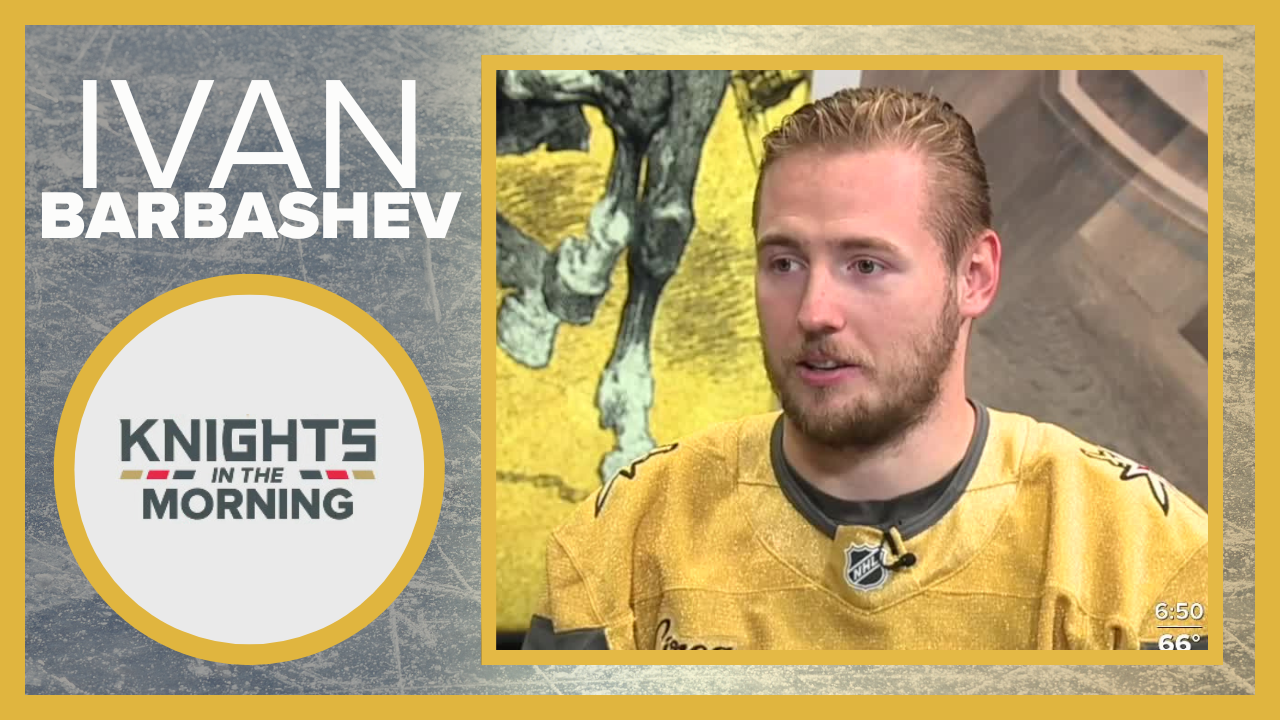 Knights in the Morning: Ivan Barbashev reflects on Russian roots, family traditions in Las Vegas