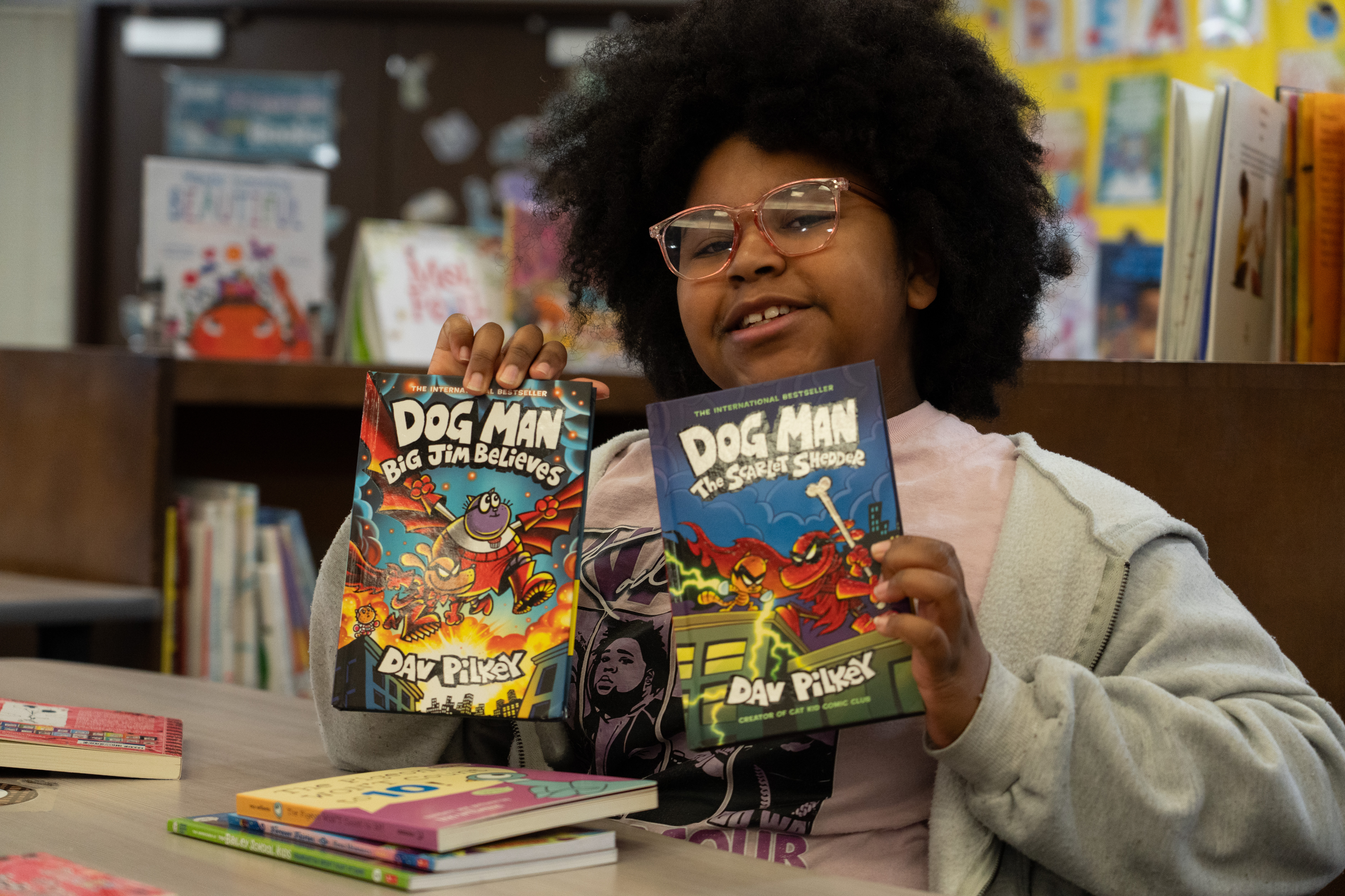 The Dog Man series is an If You Give a Child a Book... favorite.