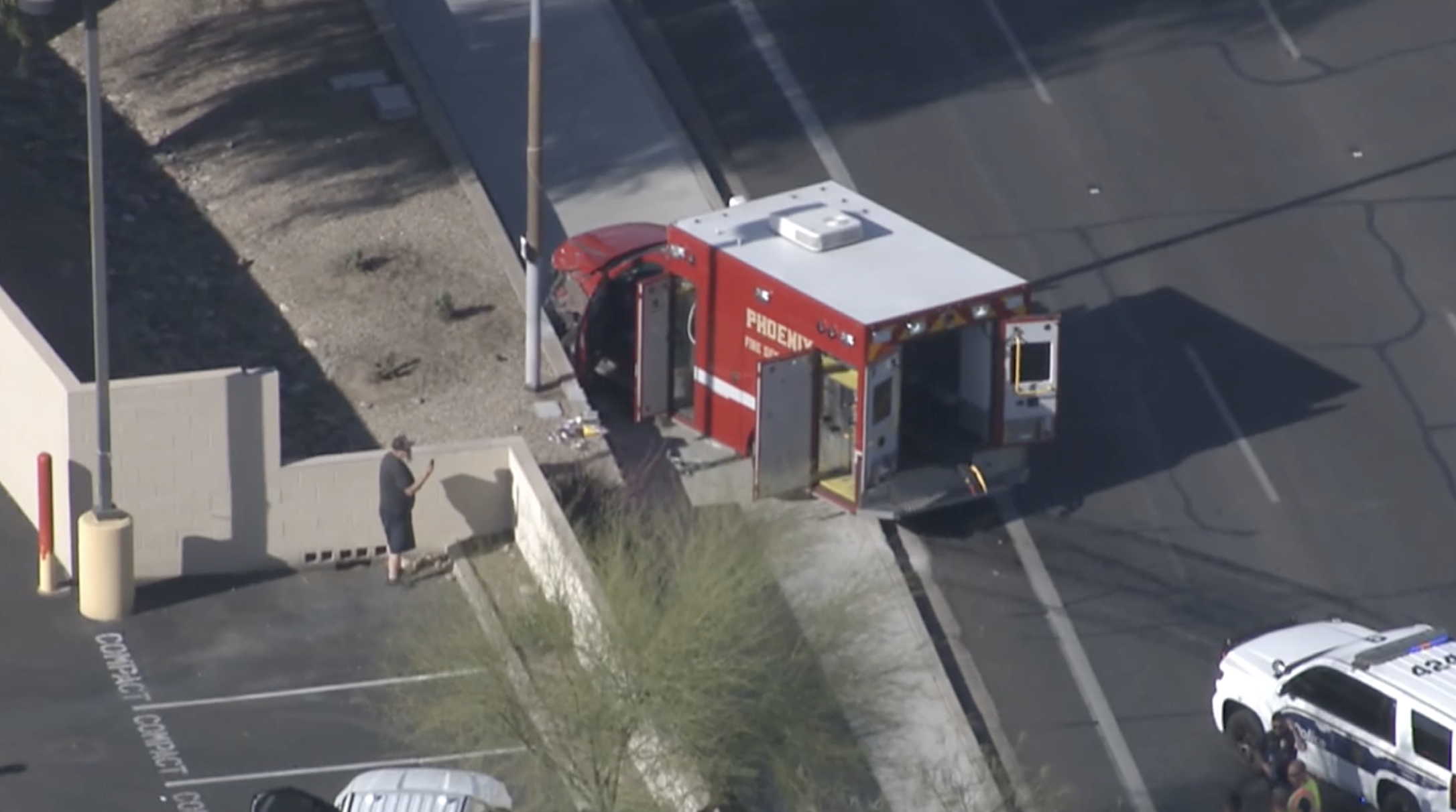Stolen ambulance Cave Creek and Cactus Road