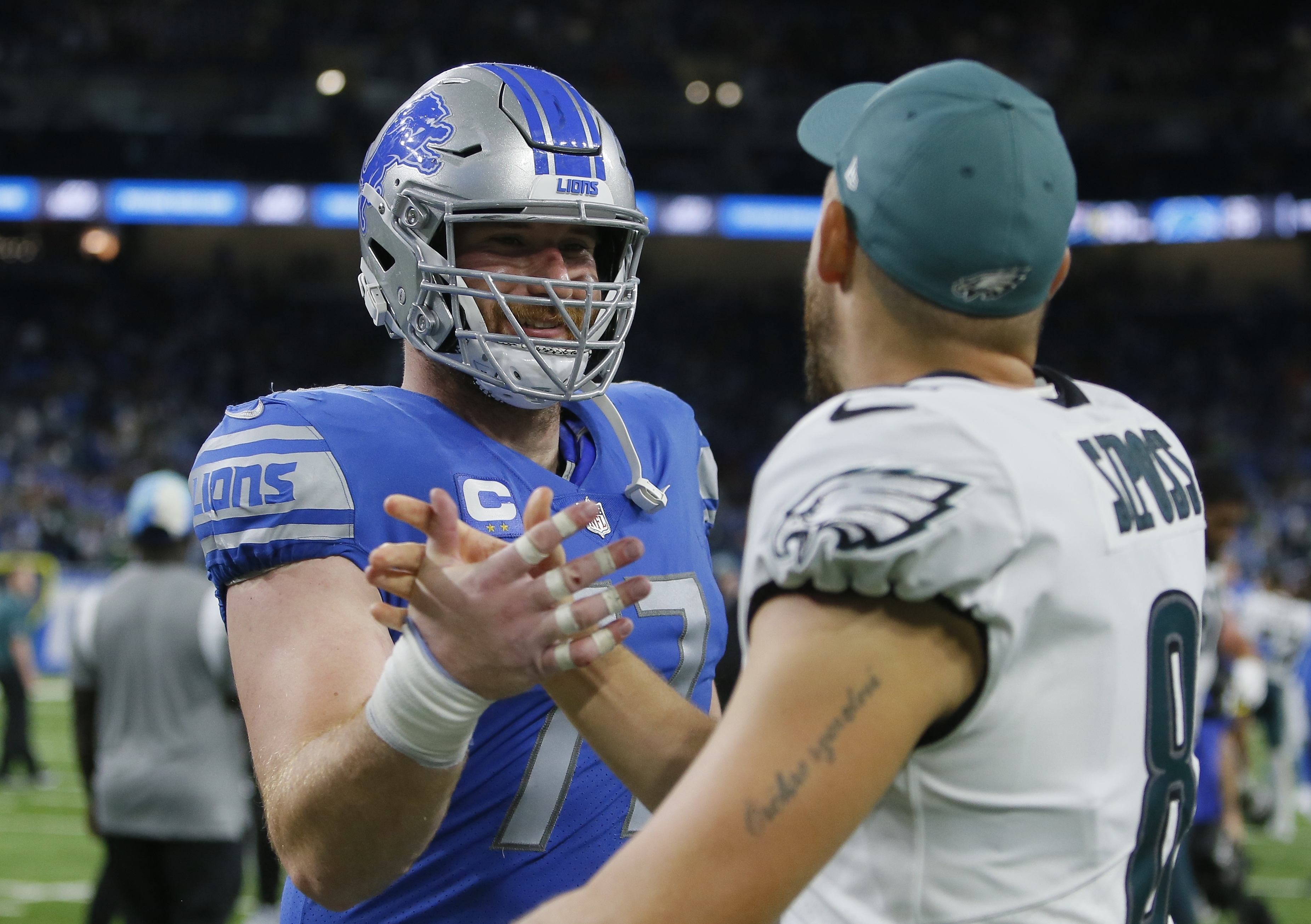 Frank Ragnow Eagles Lions Football