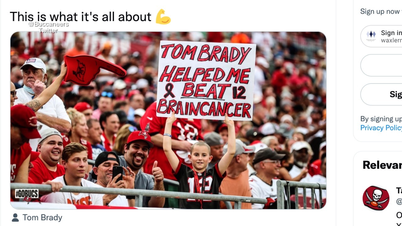 tom brady meets boy who beat brain cancer.jpg