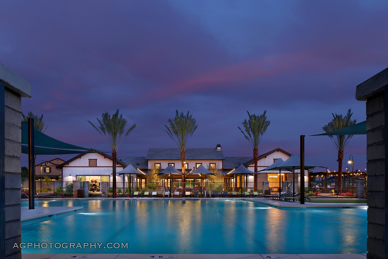 Clubhouse/Pool Ammenity at Marley Park by Meritage Homes, Surpri