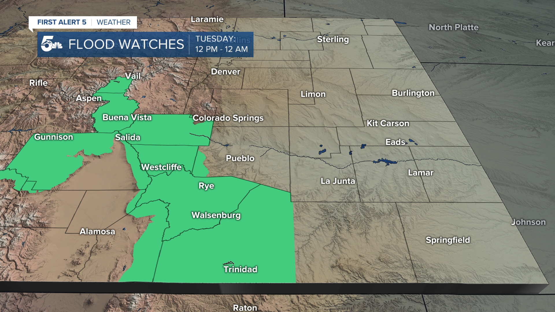 Flood Watches -- 8/15/22