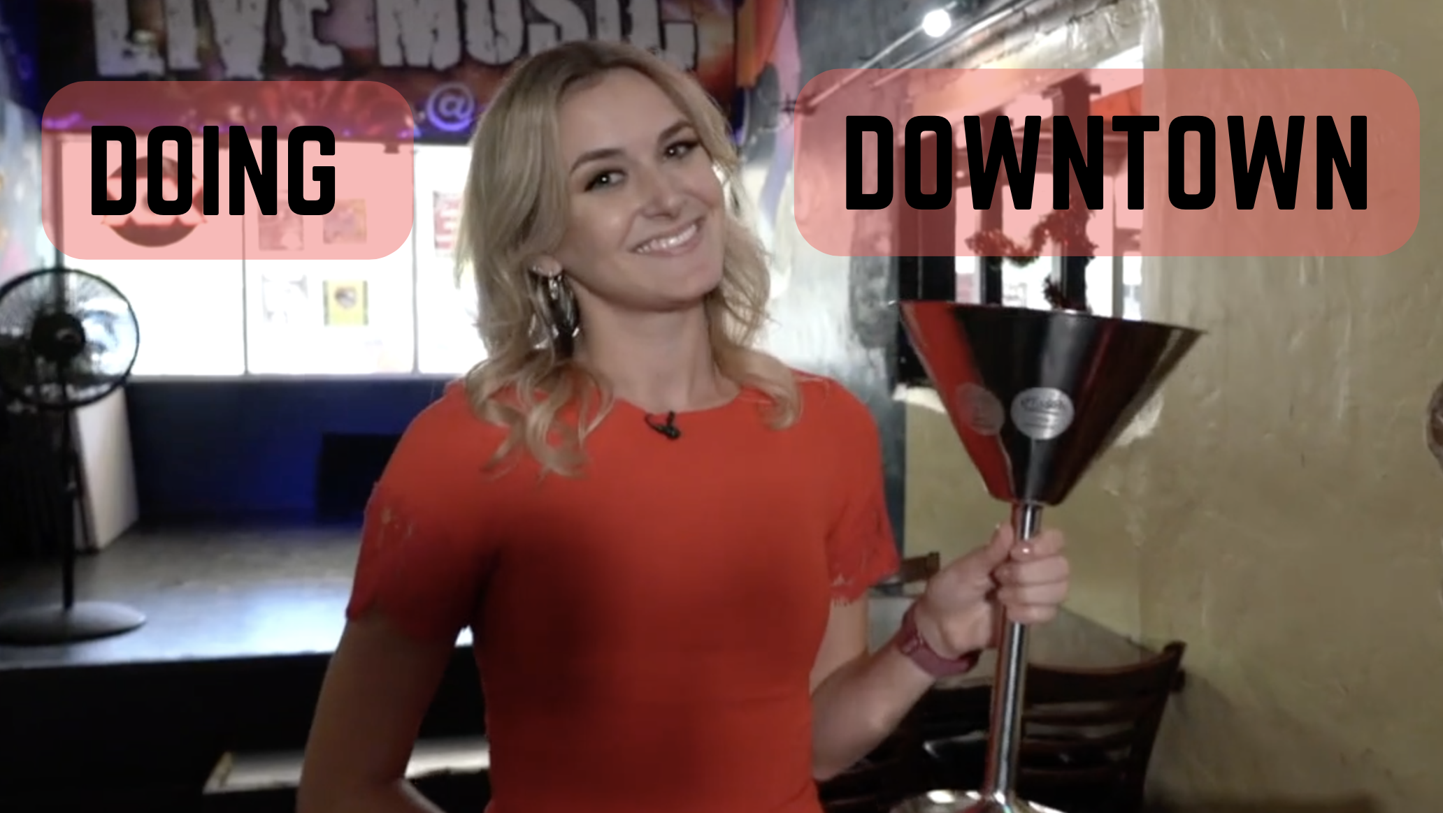 Doing Downtown with Jerry's Pizza.