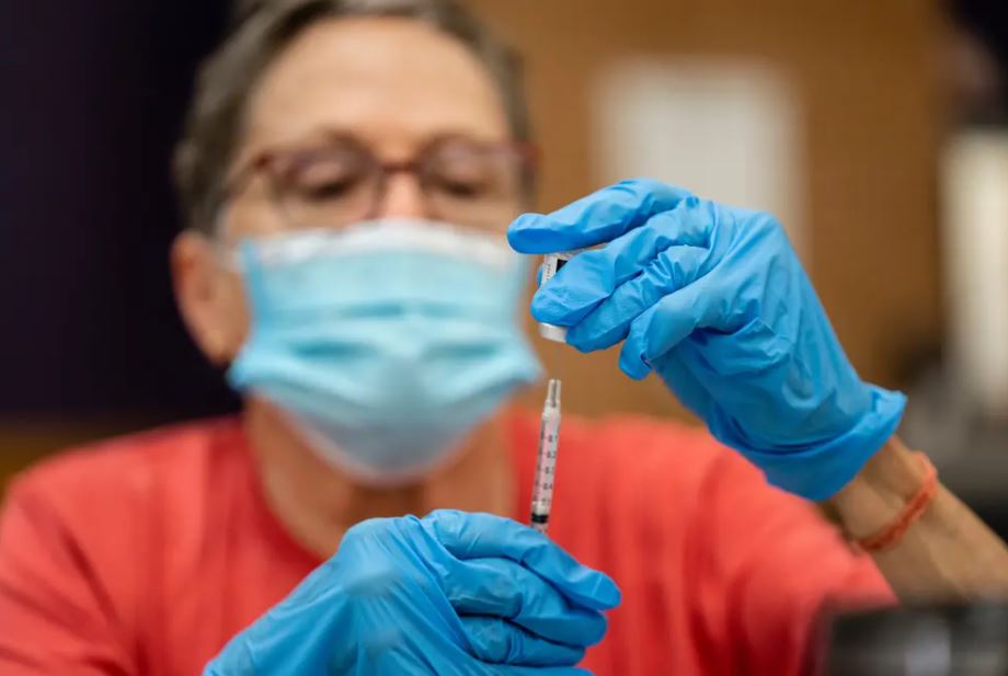 A prohibition on vaccine requirements for any entity in the state is a top priority for Gov. Greg Abbott. With two days left in the session, bills codifying that prohibition have stalled in both chambers of the Legislature..JPG