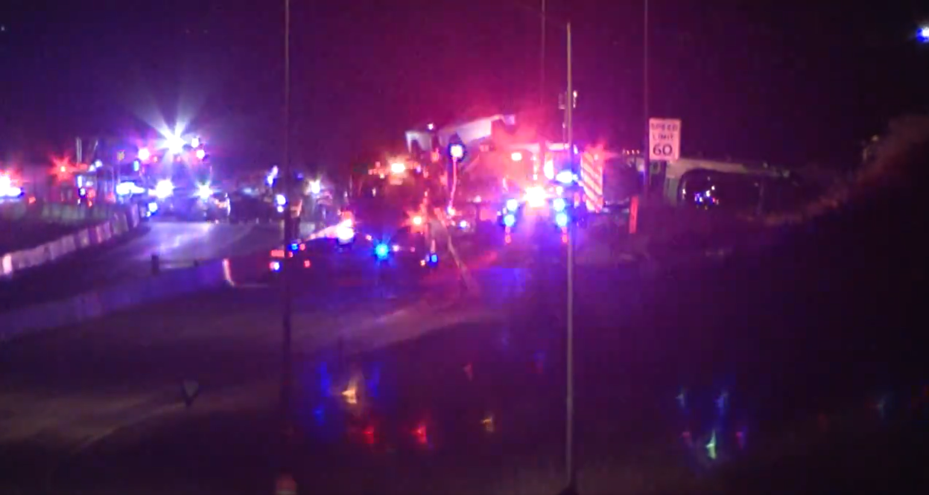 Accident Shuts down 