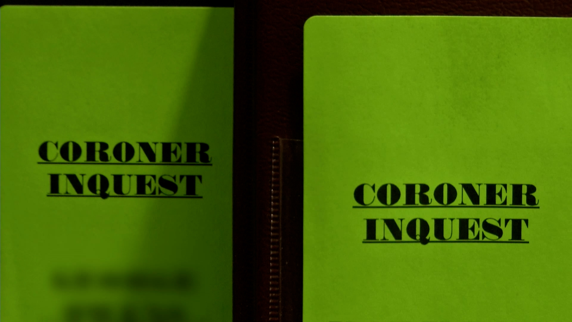 Coroner's Inquest