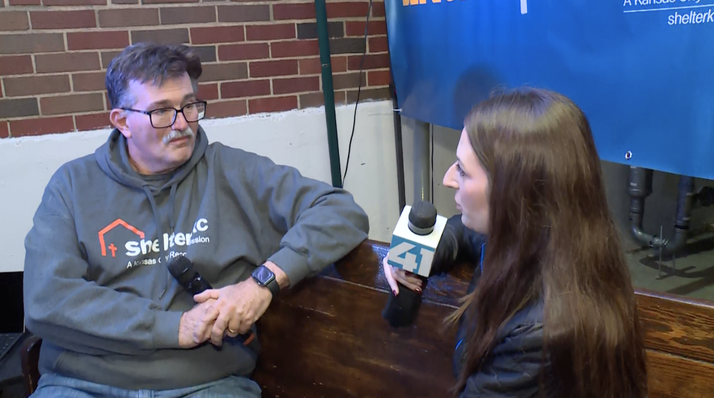 Shelter KC’s executive director spends 24 hours sitting on a bench talking with others to shed light on homelessness in Kansas City