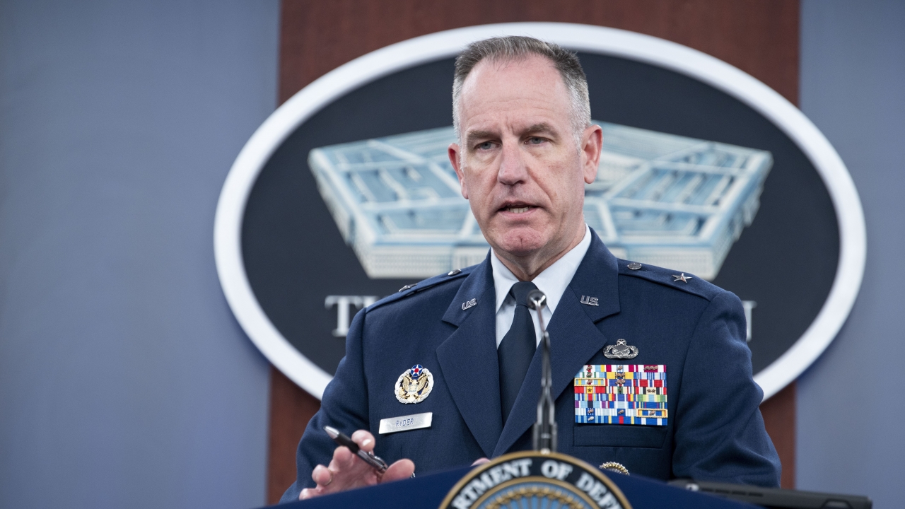 Air Force Brig. Gen. Pat Ryder 