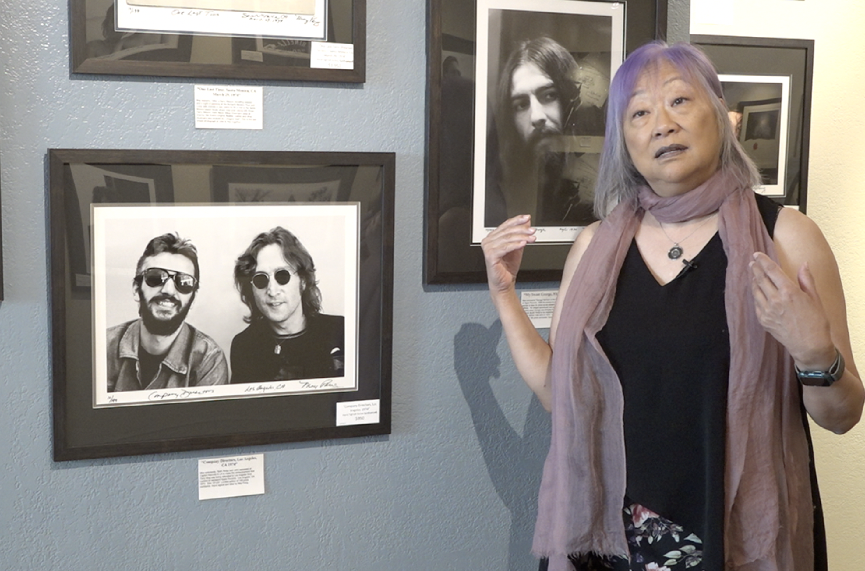 May Pang-John Lennon exhibit