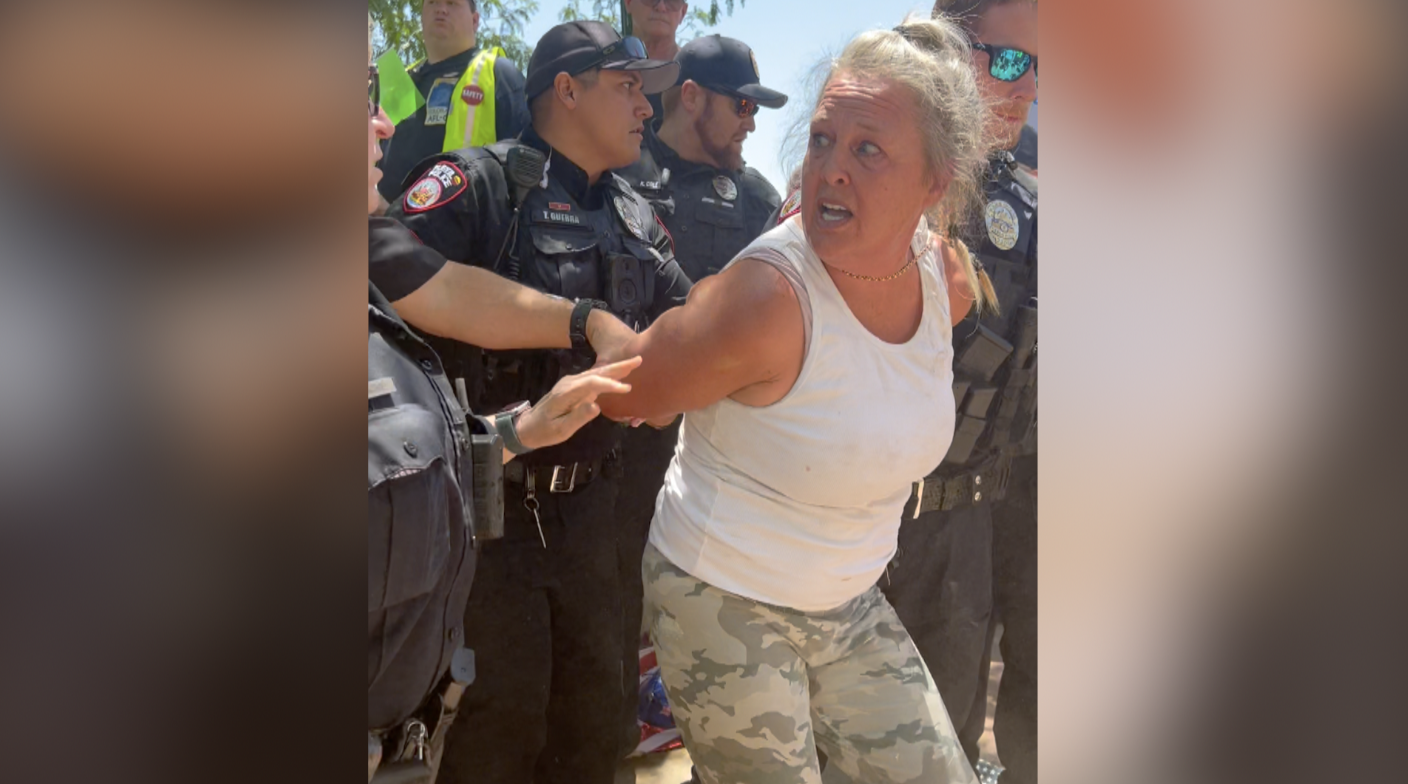 Pueblo protest