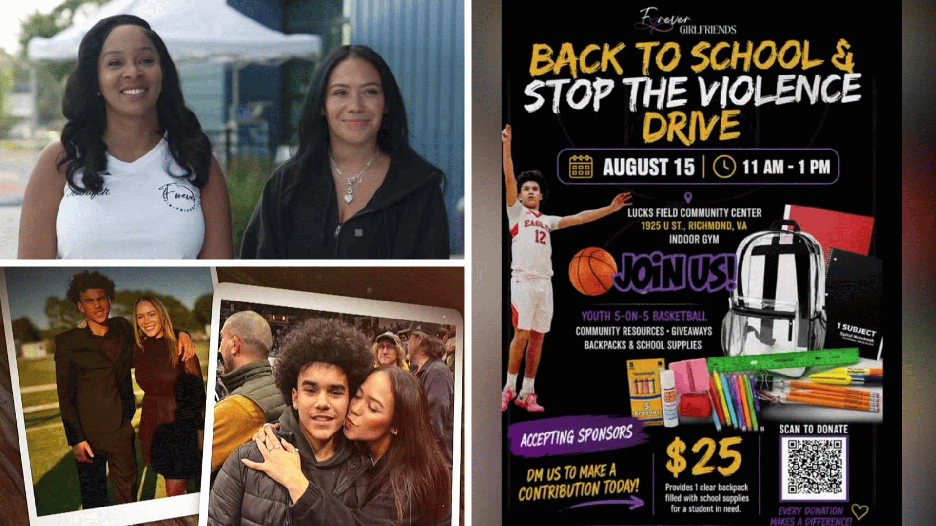 Back-to-school drive honors young basketball star Jaylen Martinez