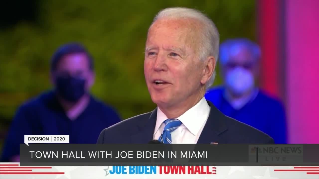 Town Hall with Joe Biden in Miami