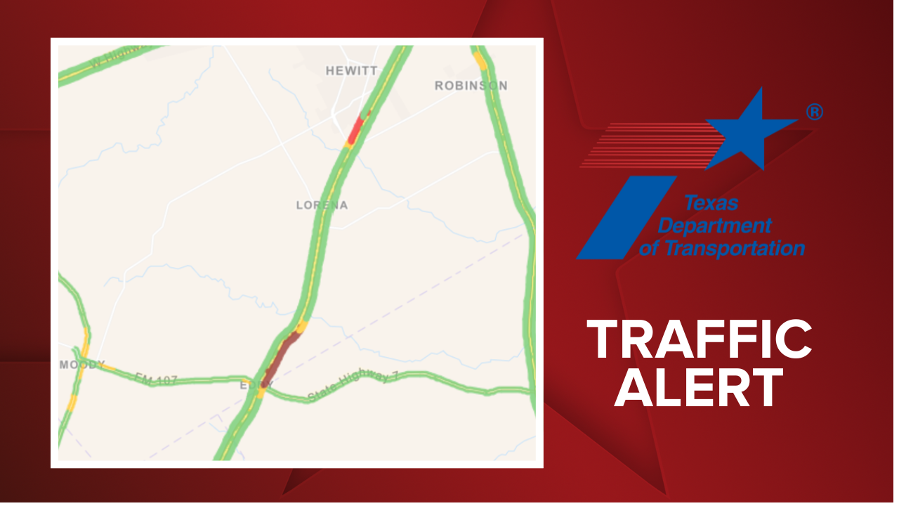 Traffic alert map Nov 21