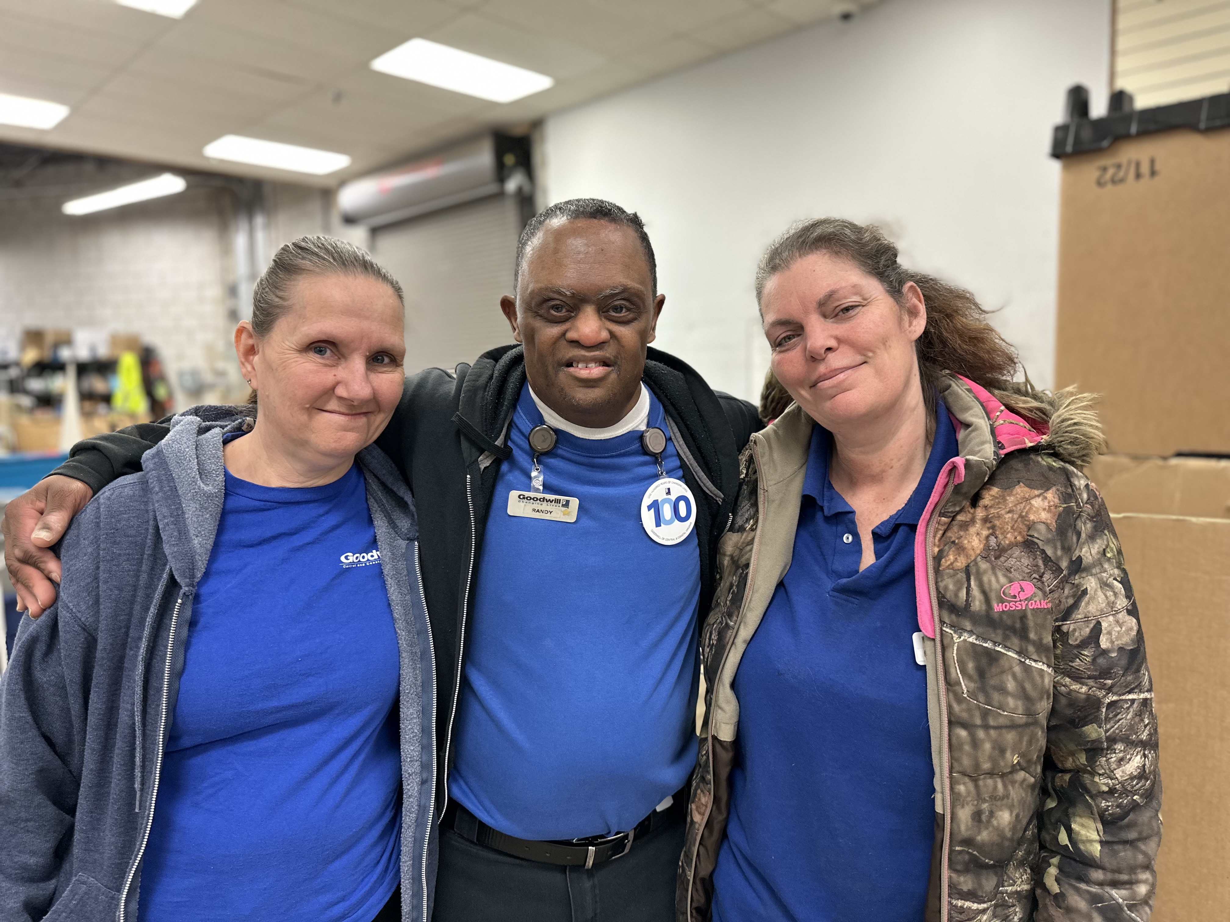 Goodwill employee celebrates 30 years.