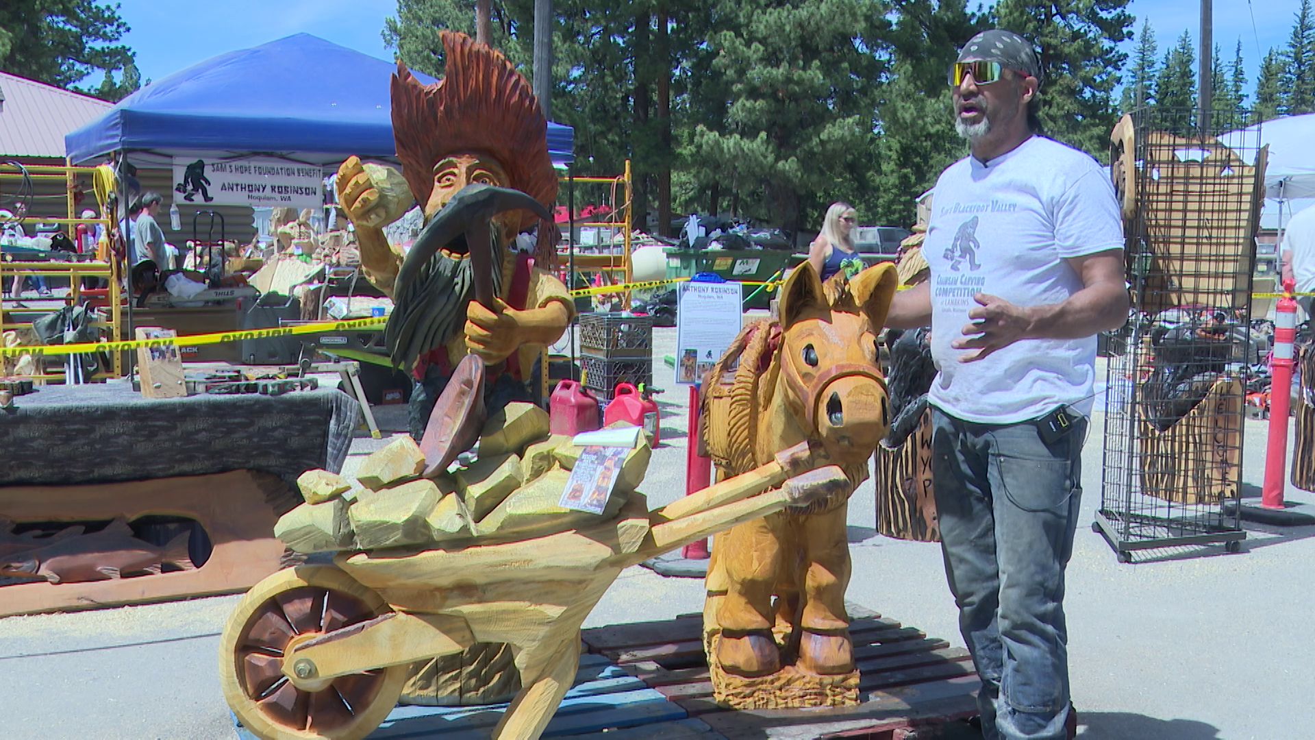 Sam’s Hope Chainsaw Carving Auction (July 2023)