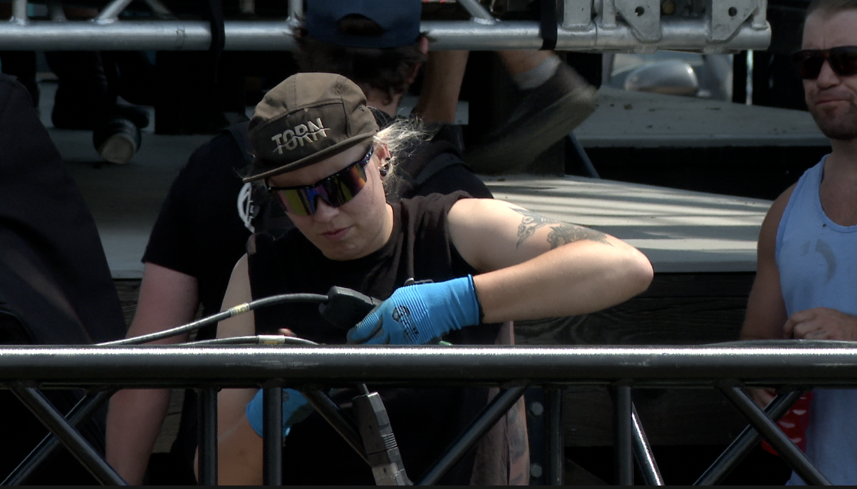 Stay cool and wear sunscreen at the Montana Folk Festival 