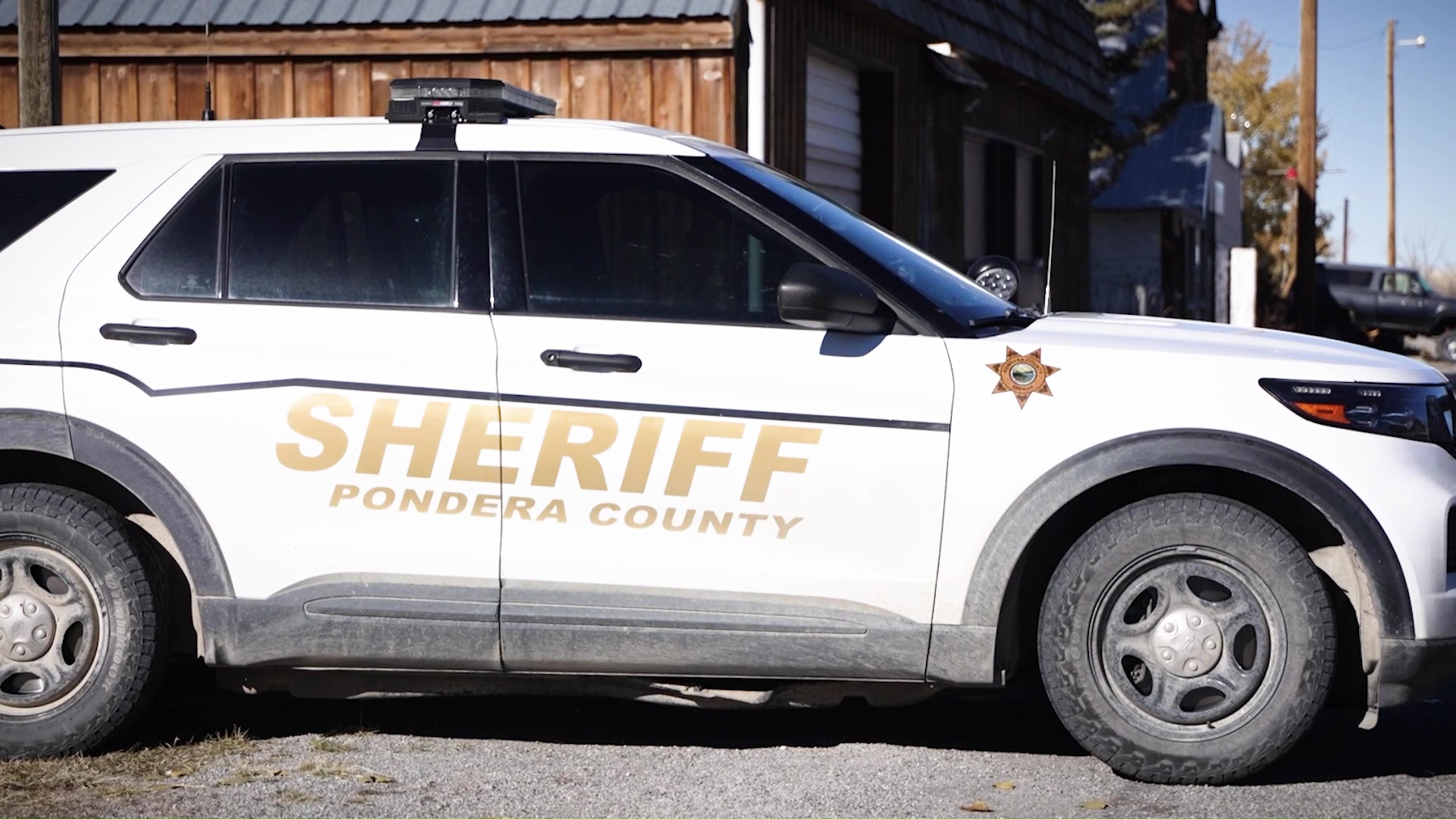 Pondera County Sheriff vehicle