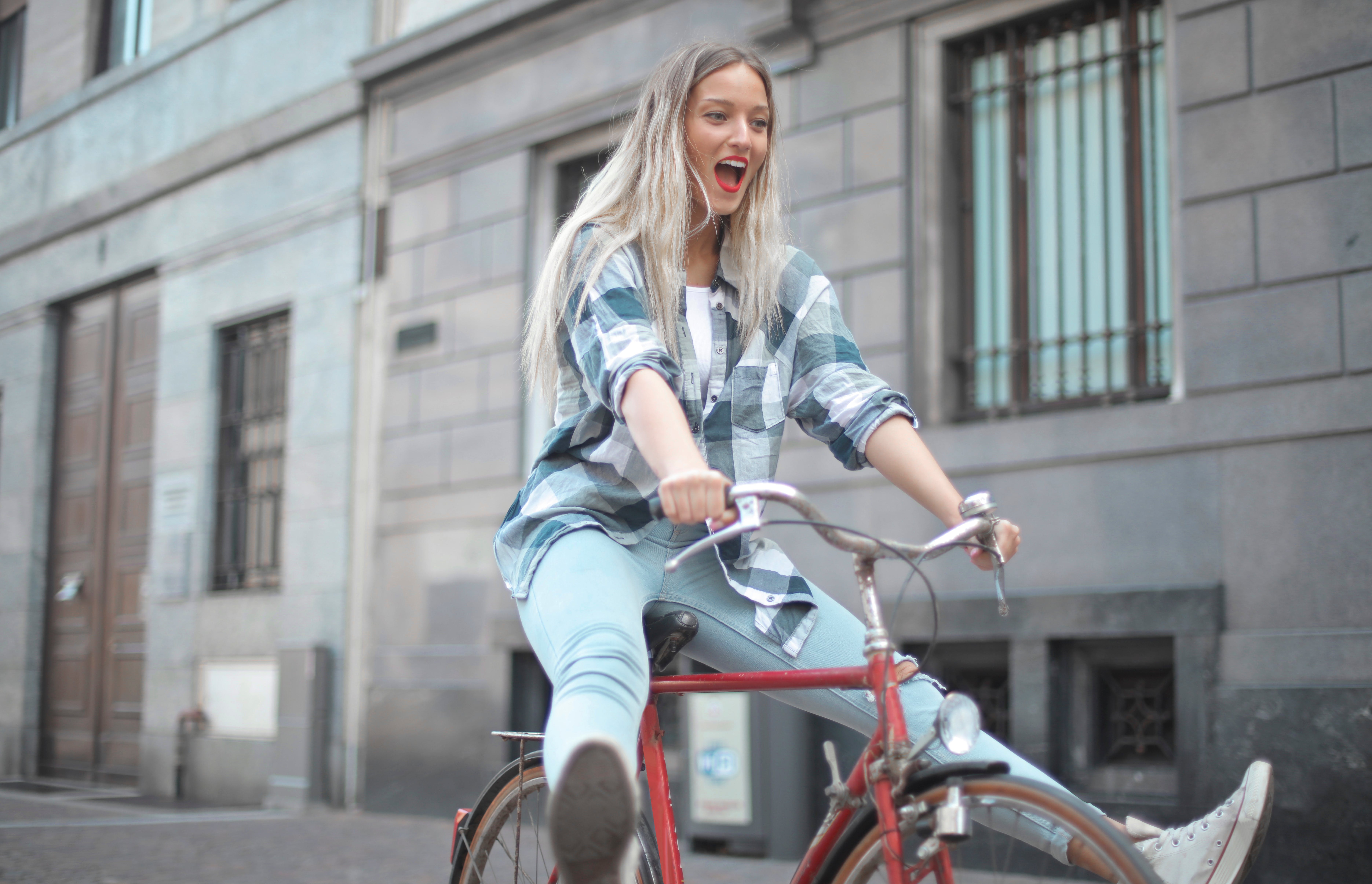 Riding Bicycle