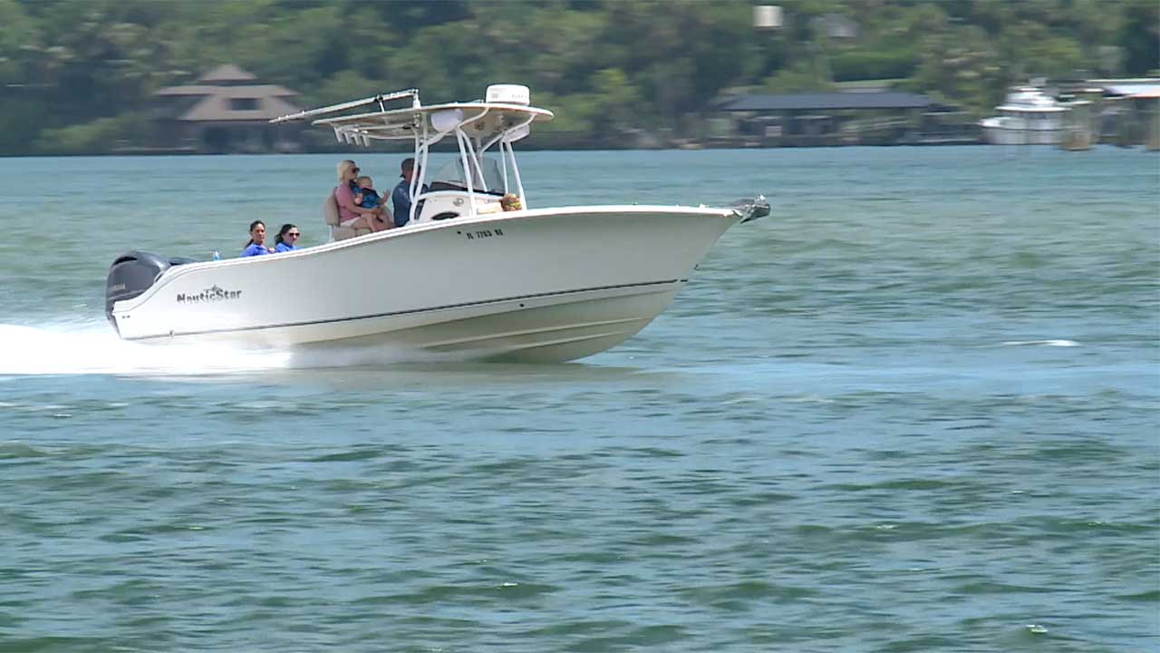 Boater in Martin County