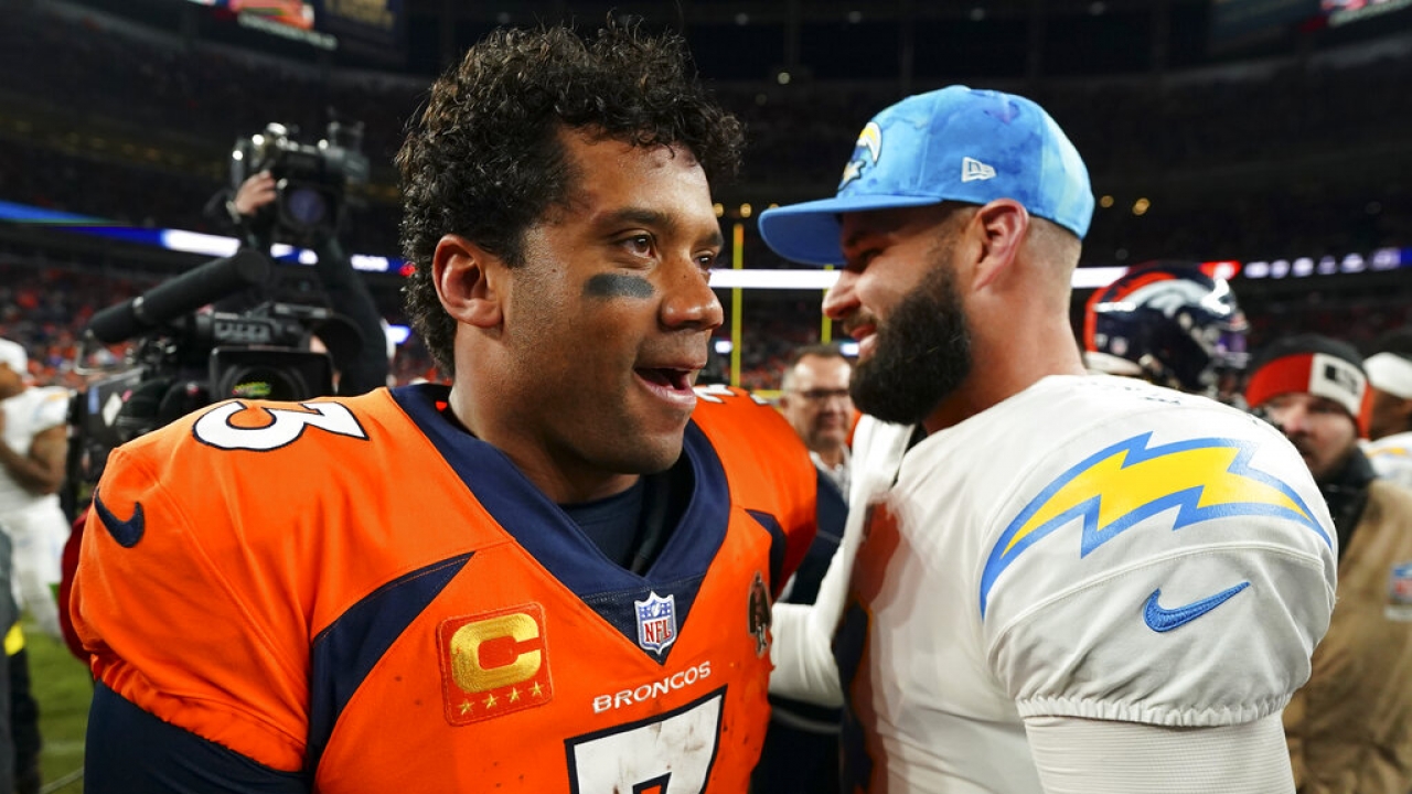 Denver Broncos quarterback Russell Wilson.