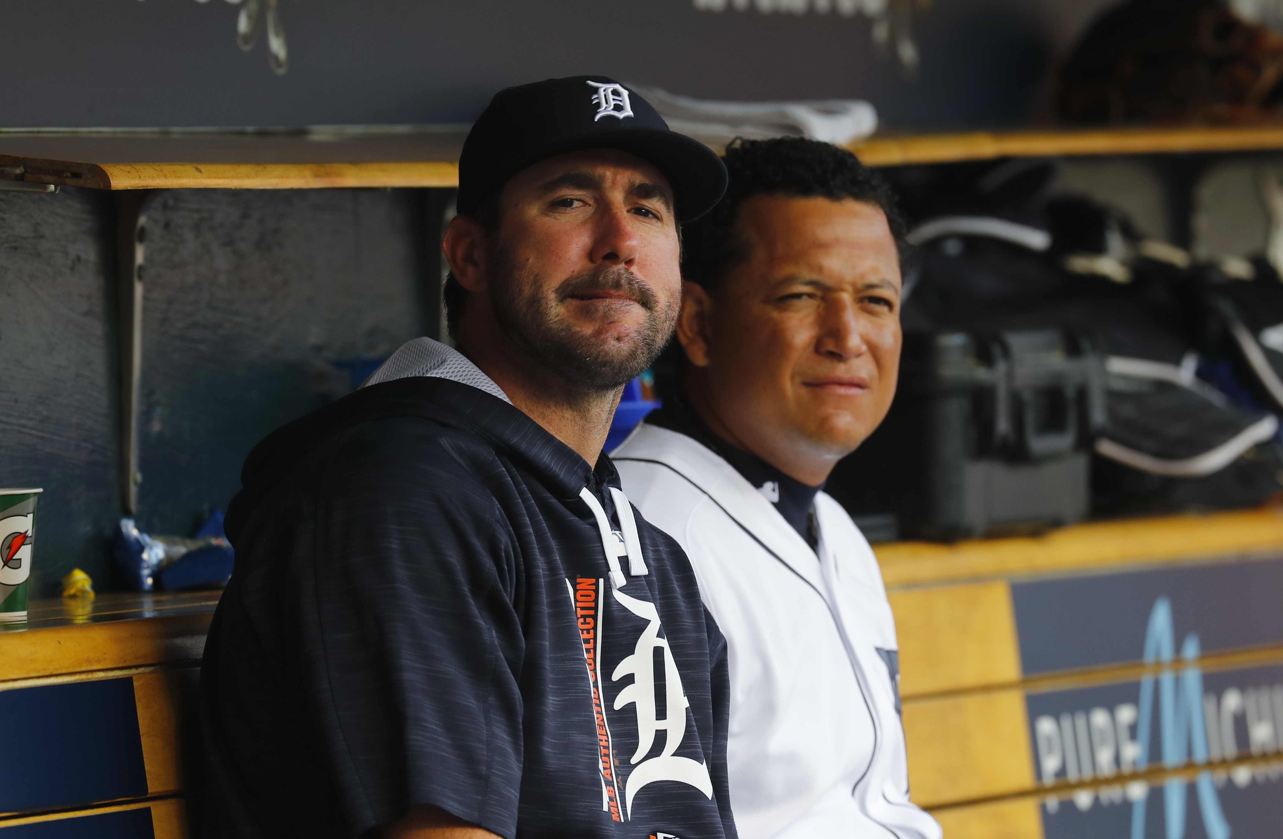 Miguel Cabrera Justin Verlander Tigers 2017