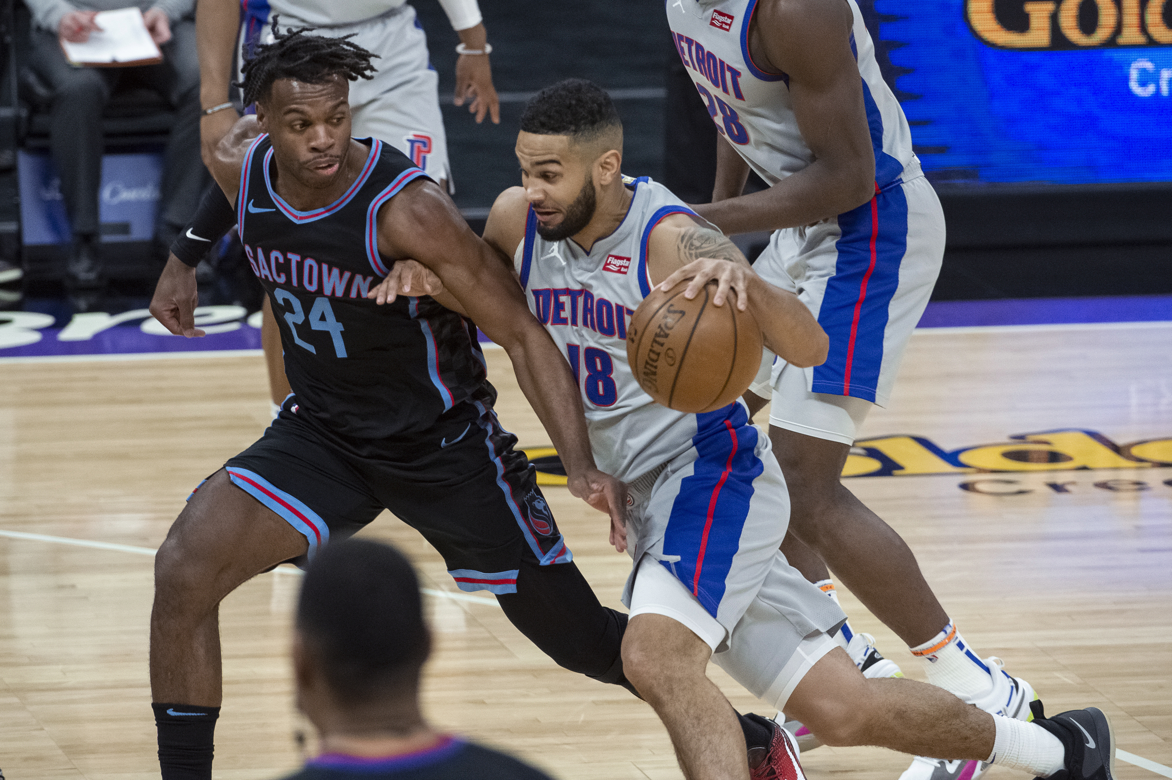Cory Joseph Pistons Kings Basketball