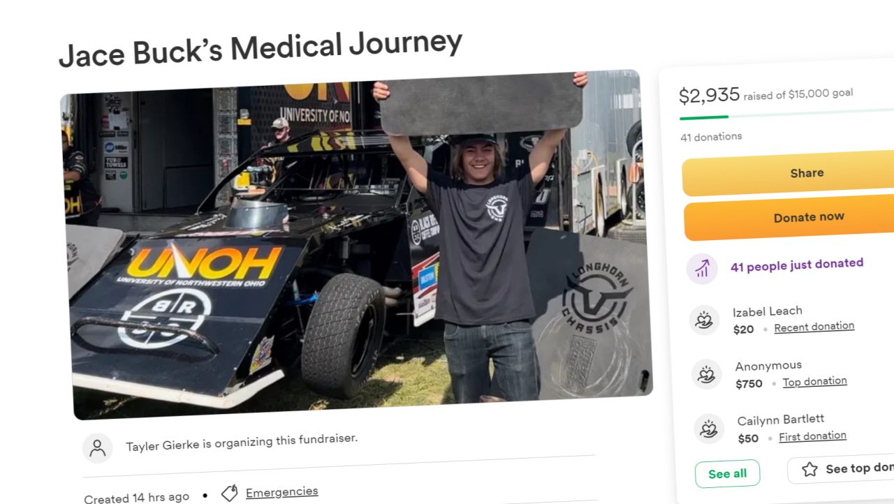 GoFundMe for Jace Buck 