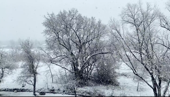 snow in Boulder