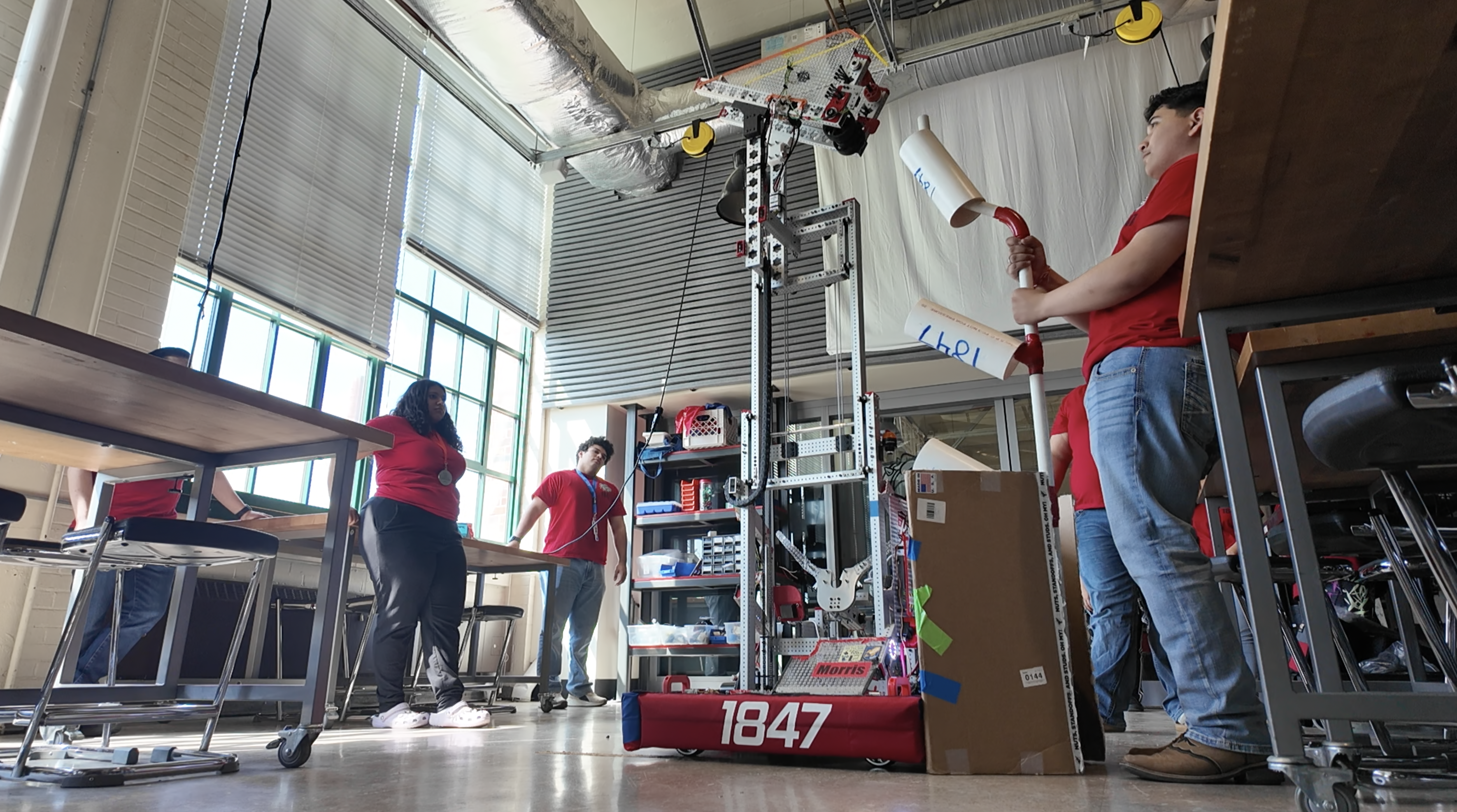 Wyandotte County robotics team