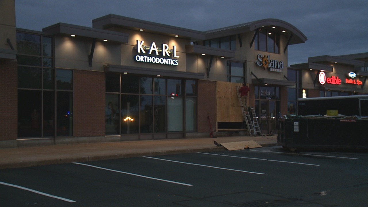 Car crashes into Karl Orthodontics in Grand Rapids.jpg