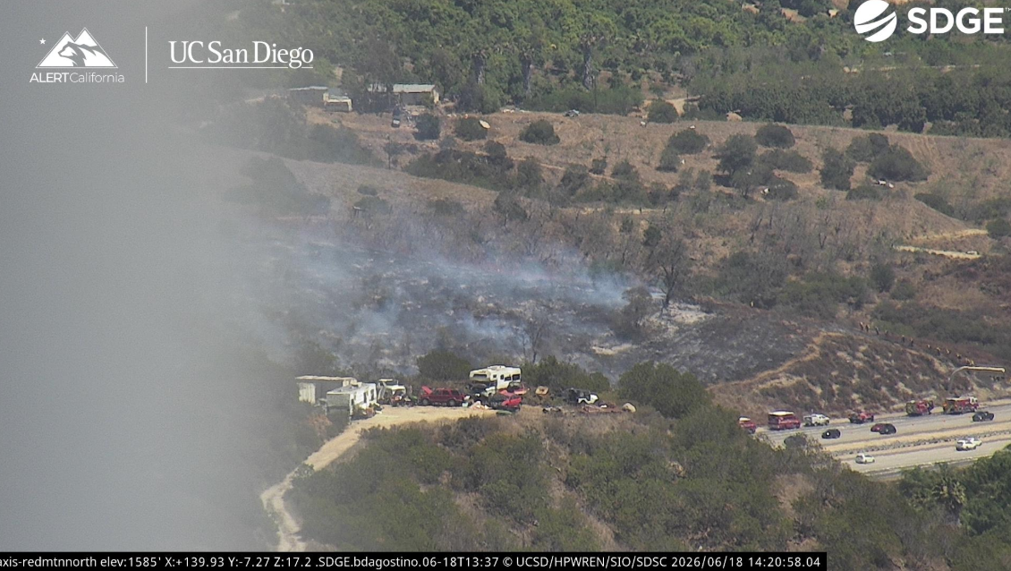 Mission Fire Scene