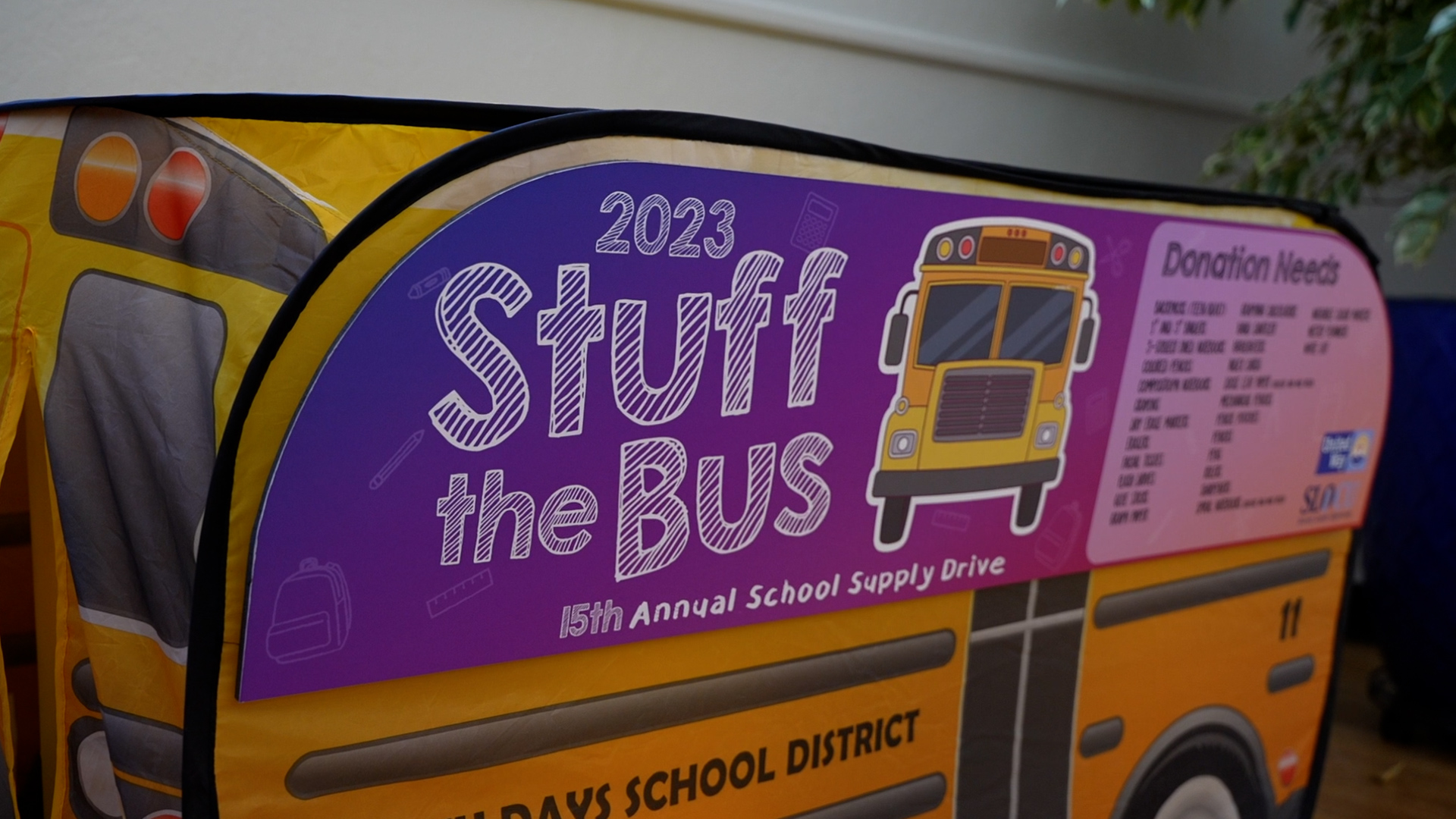Stuff the Bus, SLO County, 2023