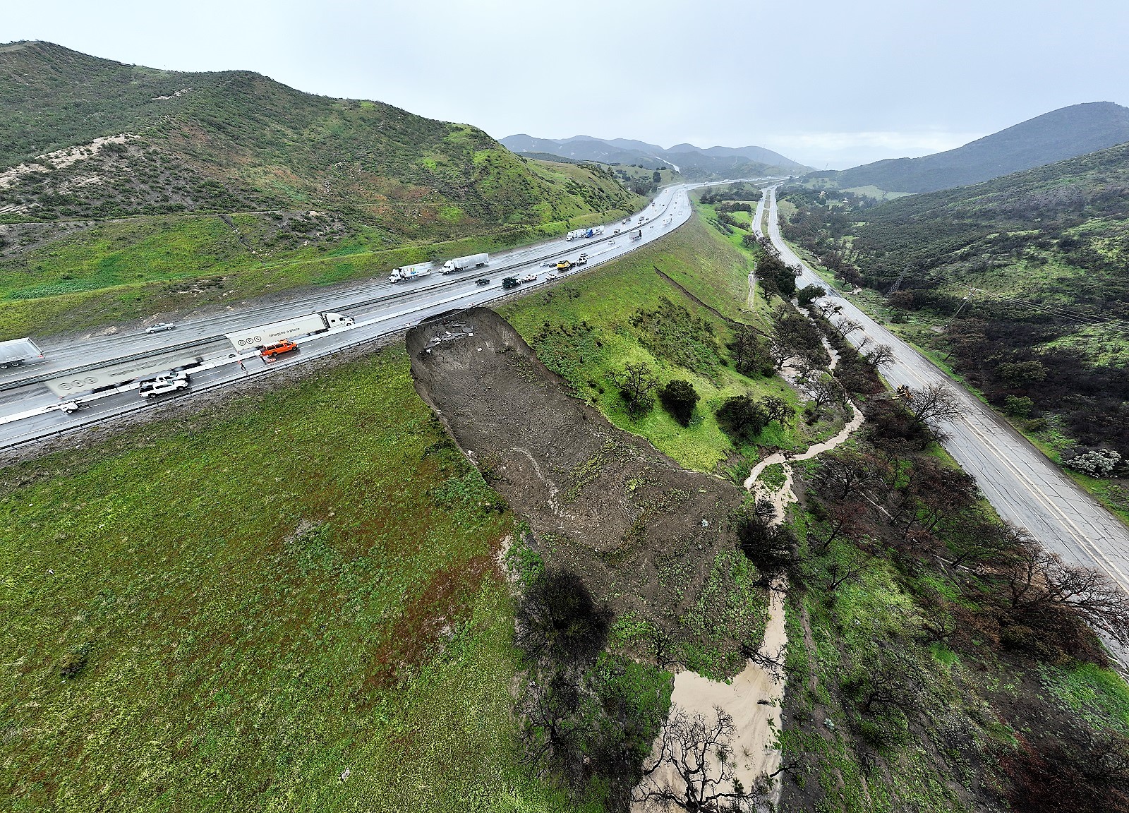 I-5 Landslide
