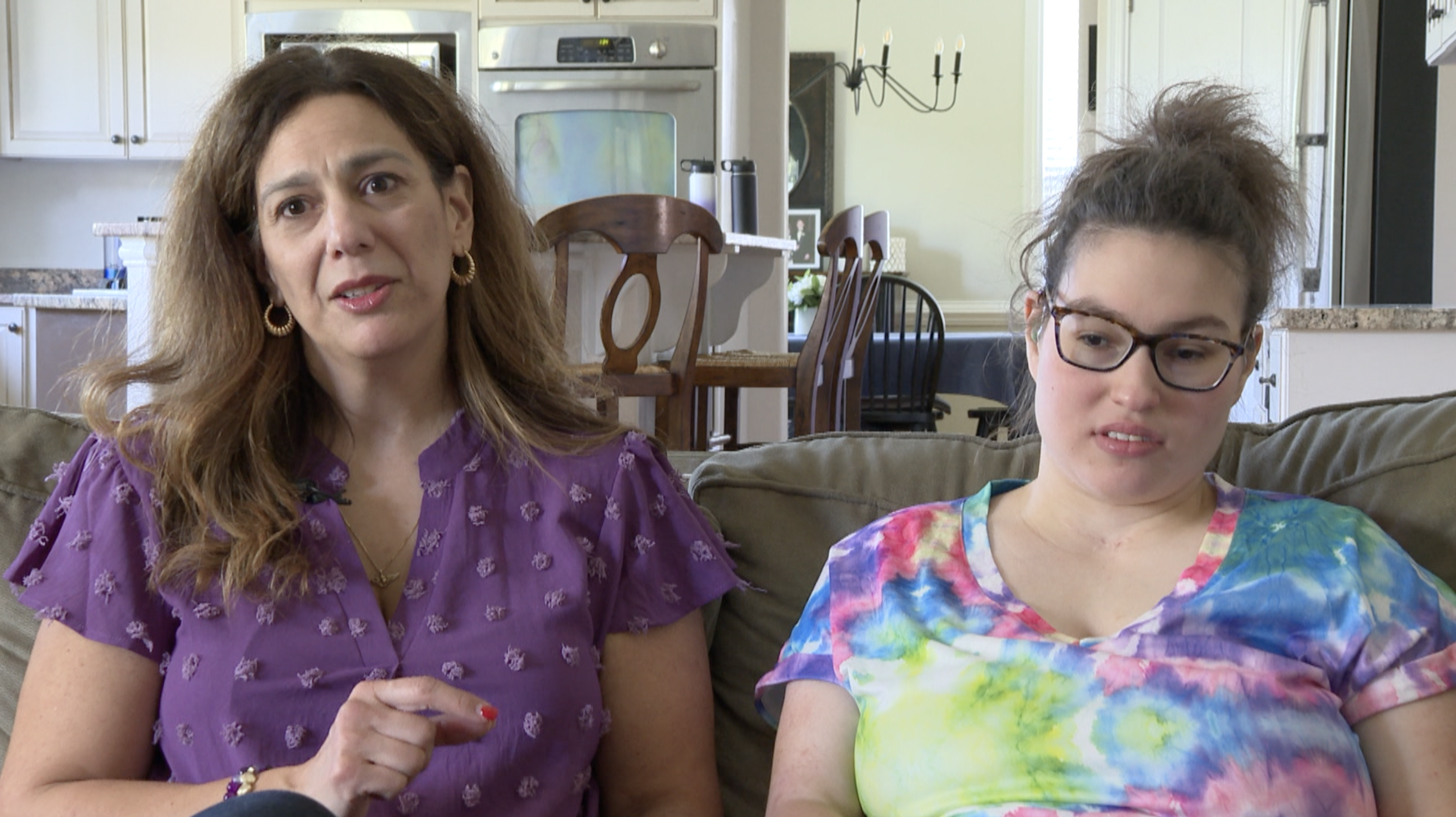 Marisa Norman and her mother