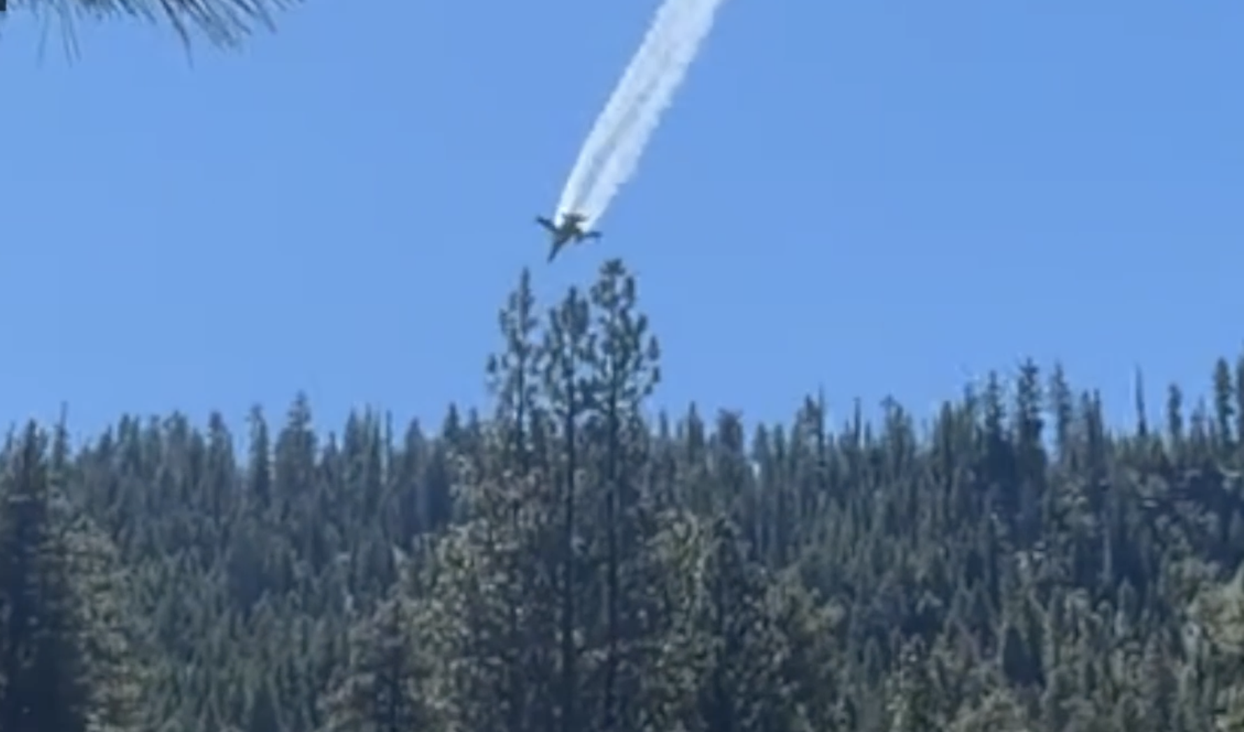 A Marine fighter pilot's jet crashes in Washington. 