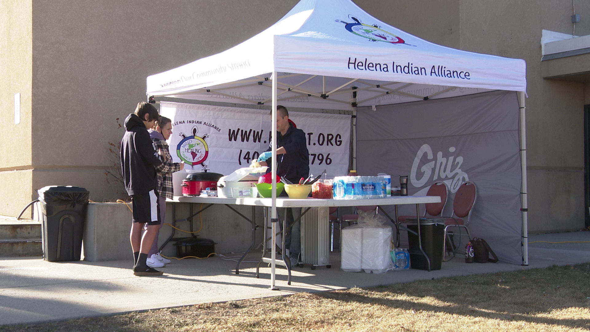 Helena Indian Alliance raises money for family who lost their home in a fire