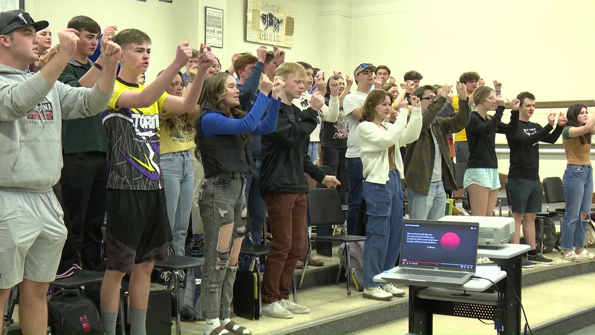 GFPS celebrates 'Music in Our Schools Month' with original song by a pro composer