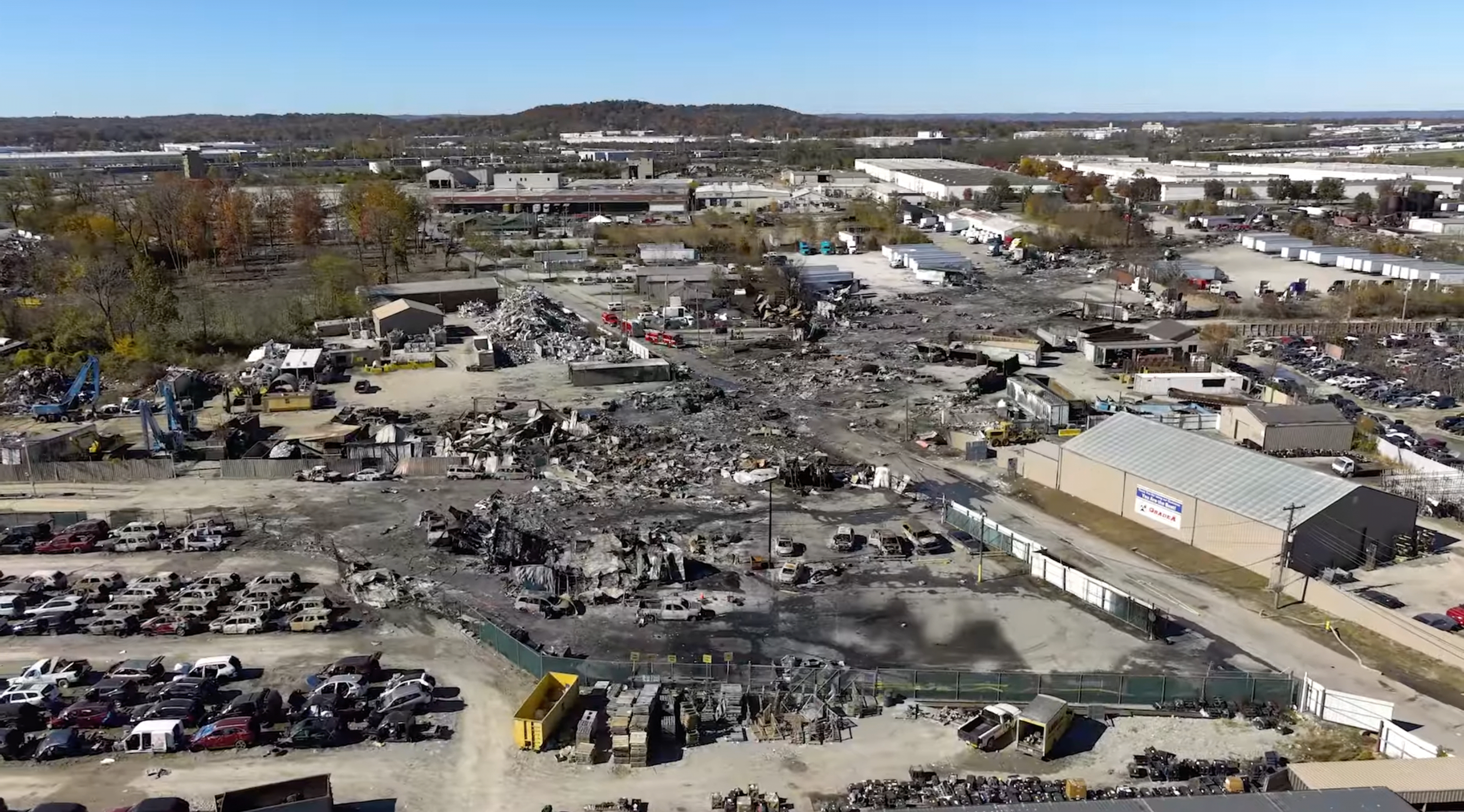 Louisville UPS Plane Crash Site