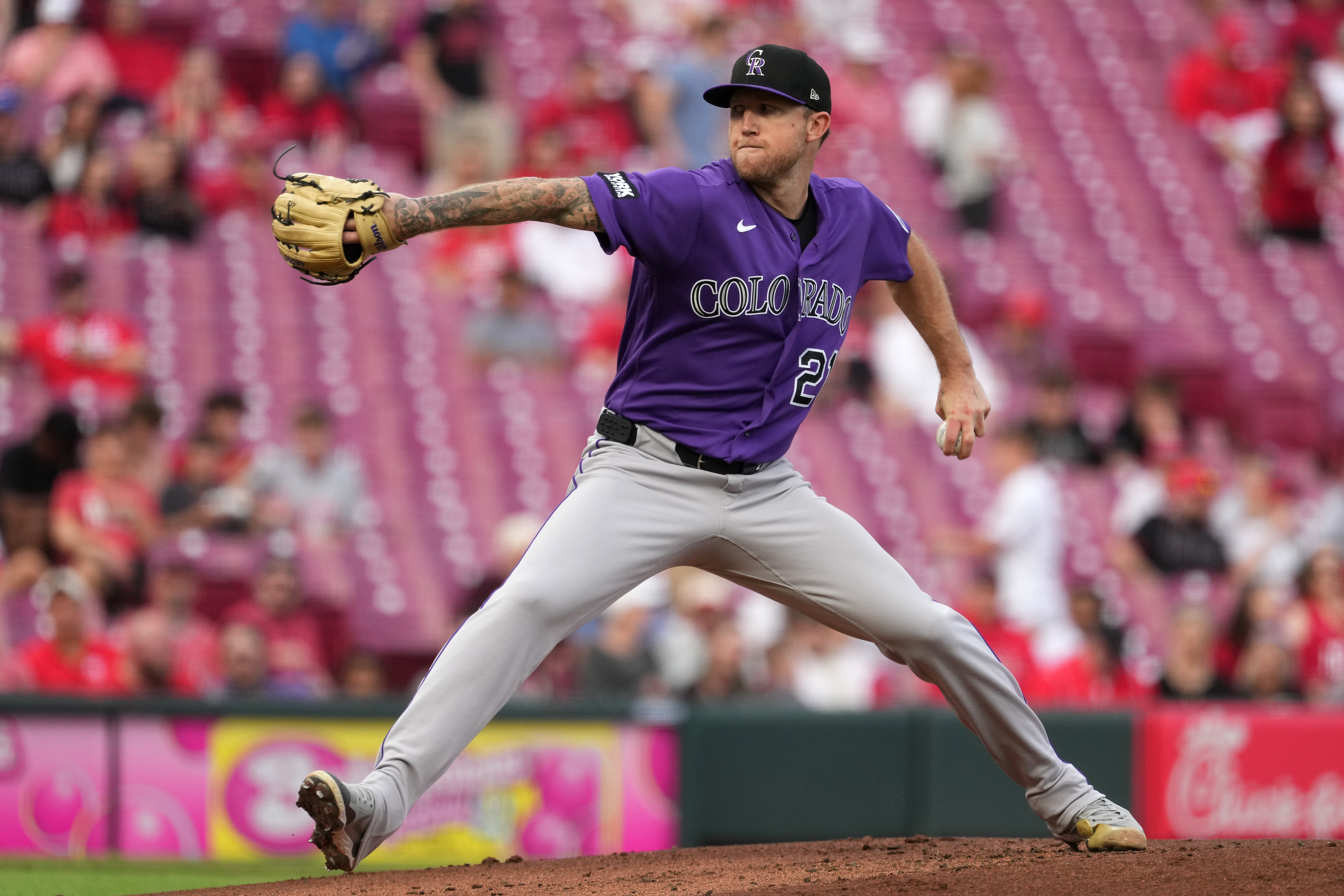 Rockies Reds Baseball