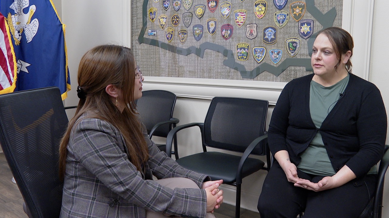 Amanda Reed with LPSO CIT 