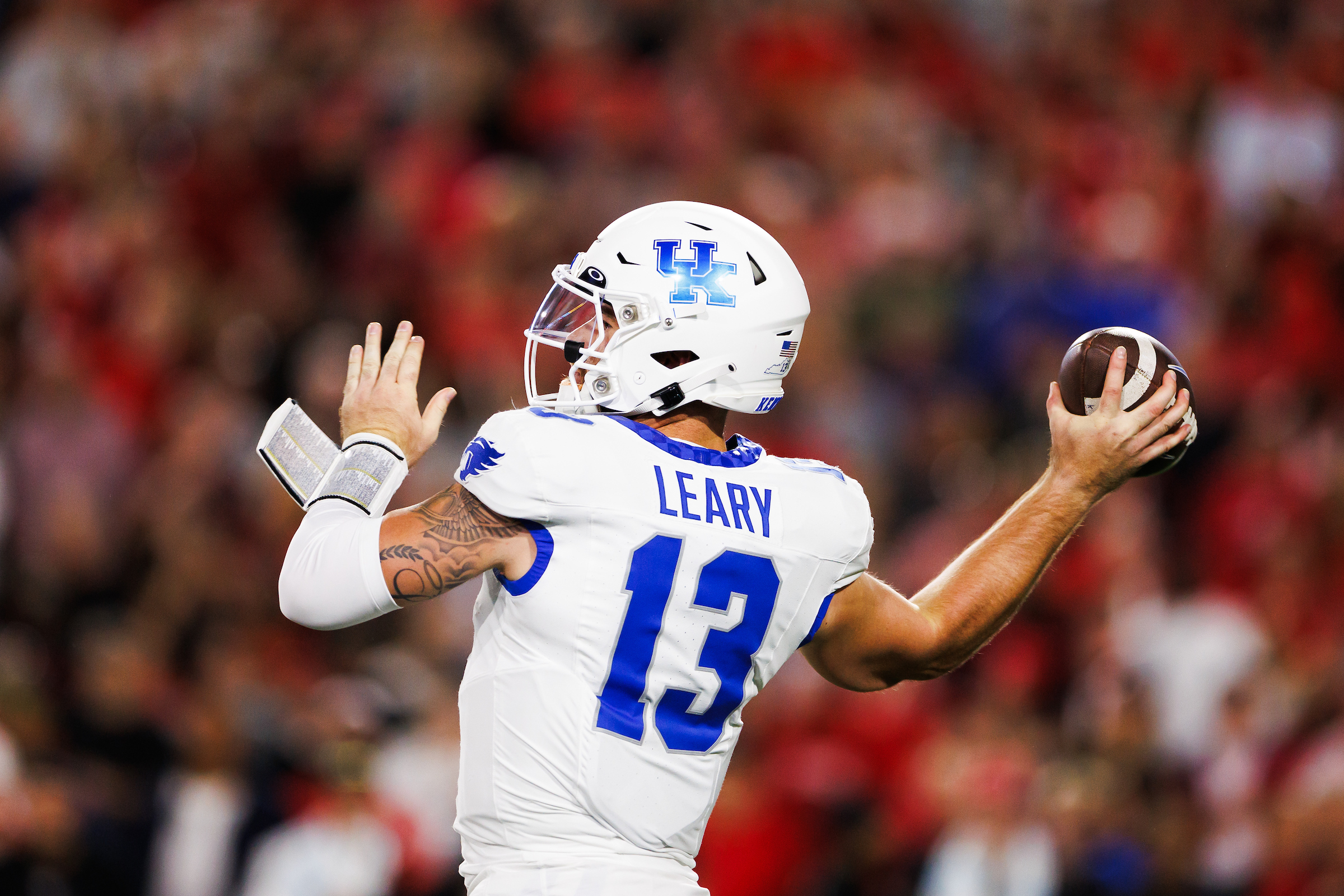 Devin Leary UK football