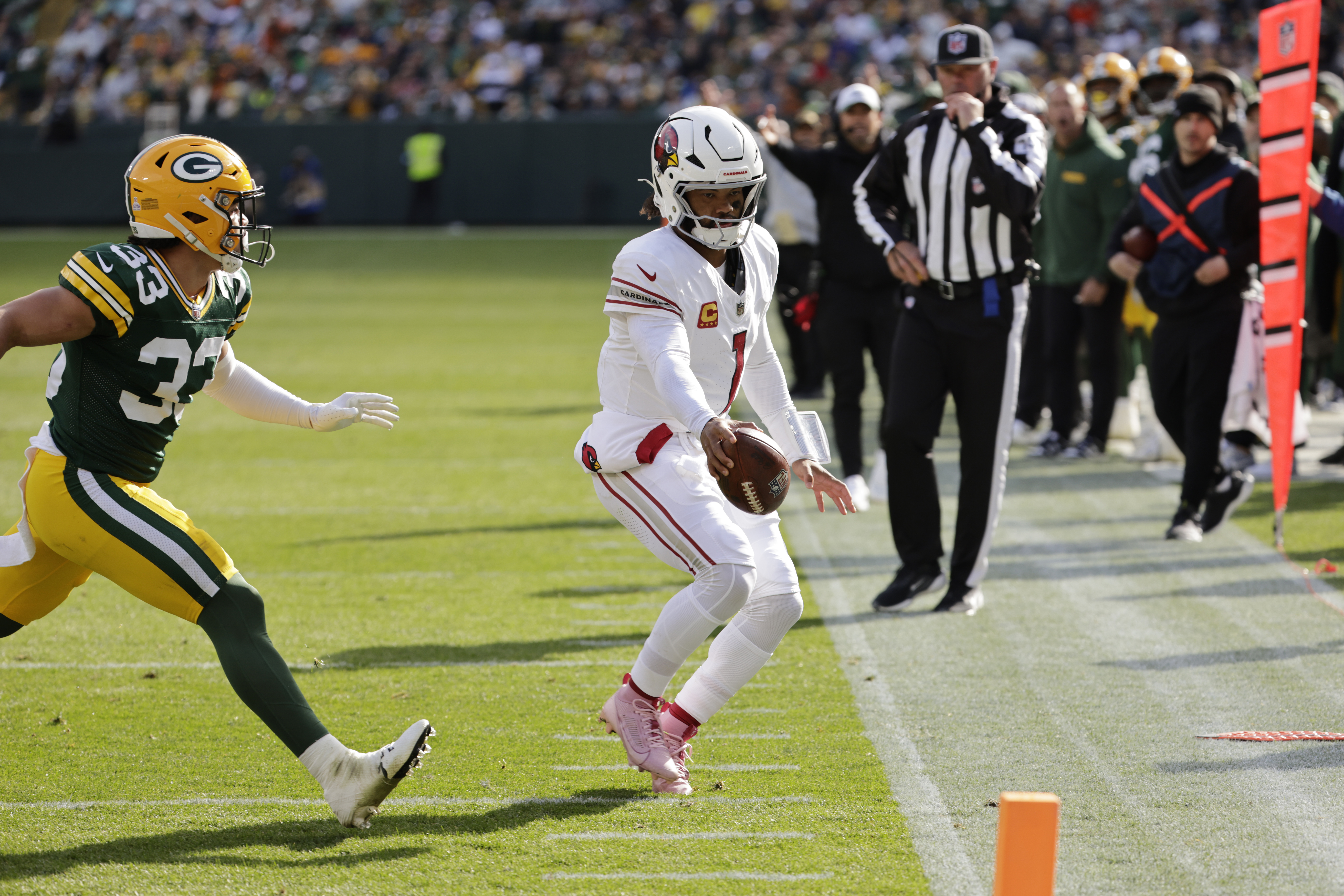 Cardinals Packers Football