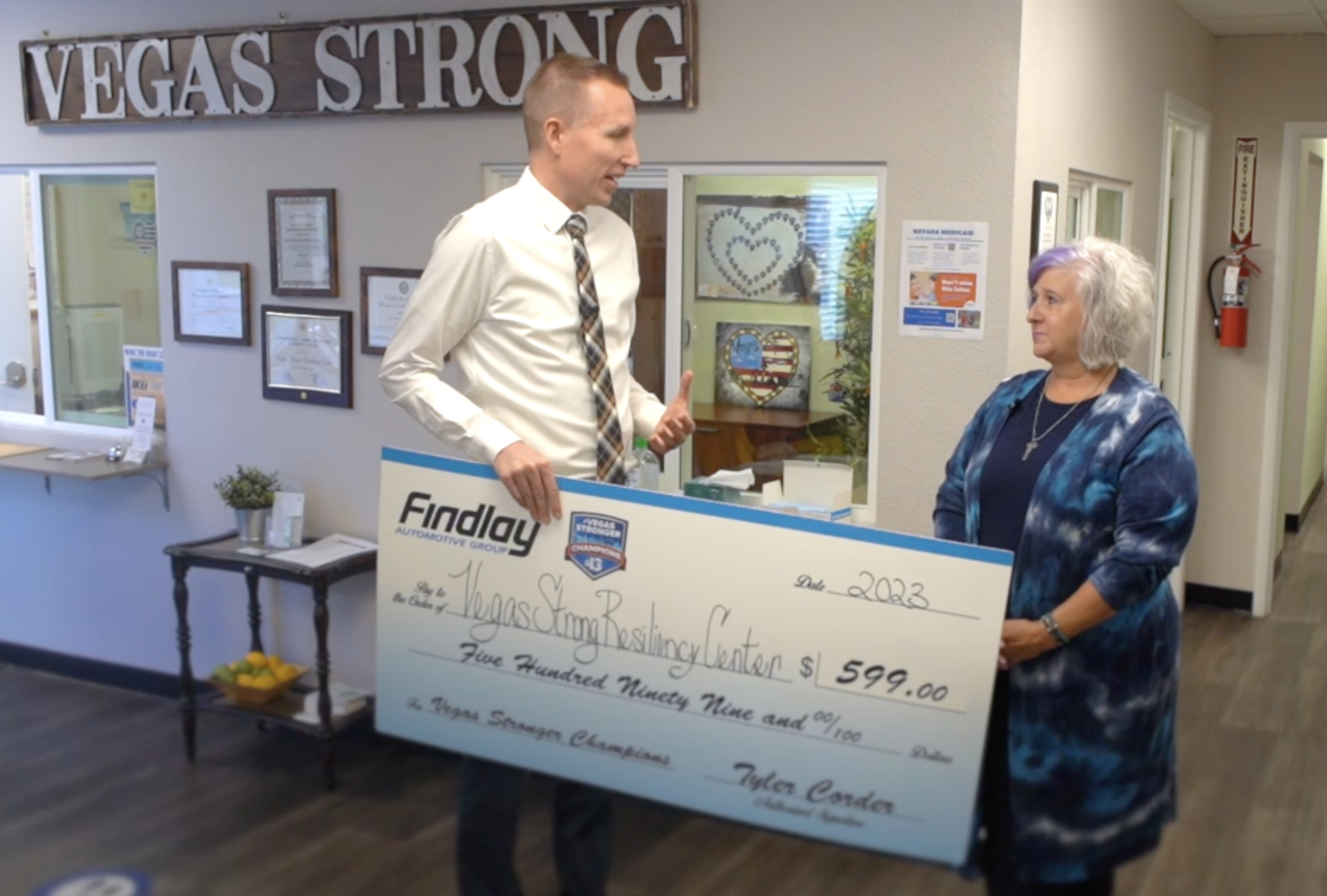Vegas Stronger Champion - Vegas Stronger Resiliency Center