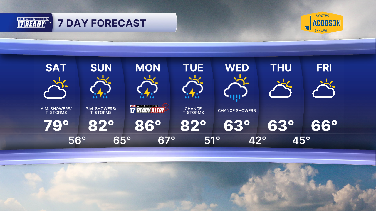7 DAY FORECAST