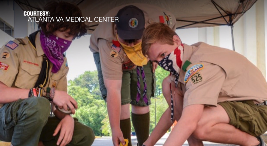 Boy Scouts of America stays active from a distance