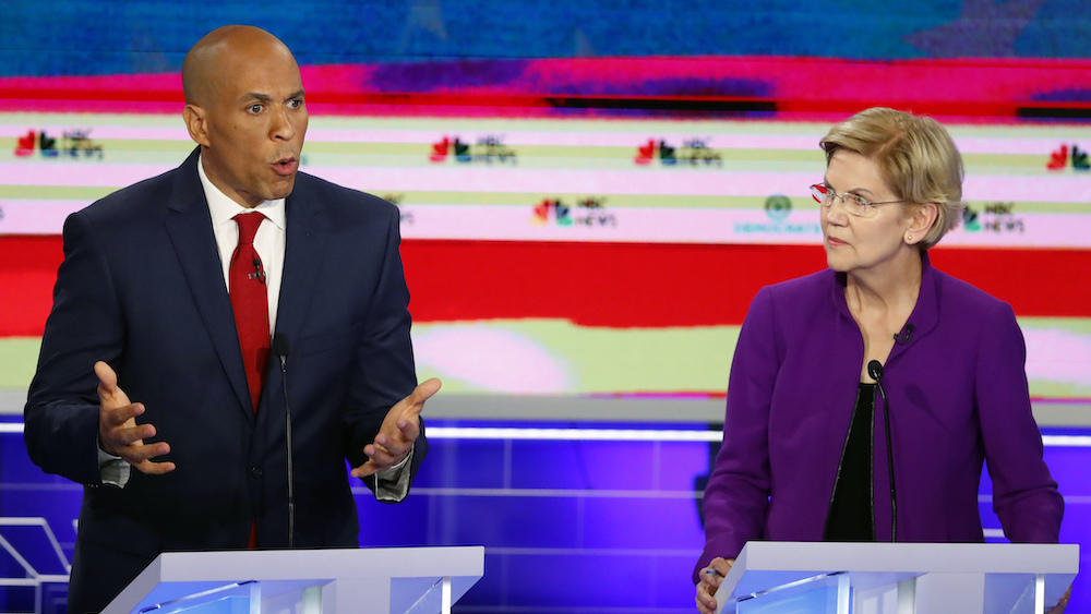 Sen. Cory Booker Sen. Elizabeth Warren