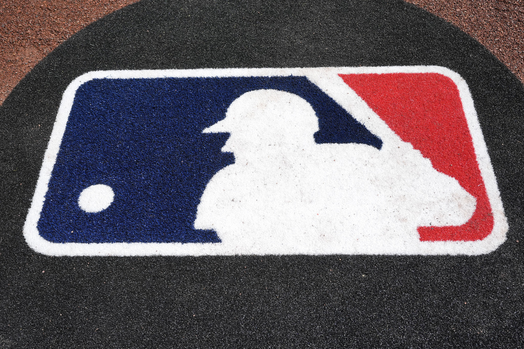 The MLB logo.