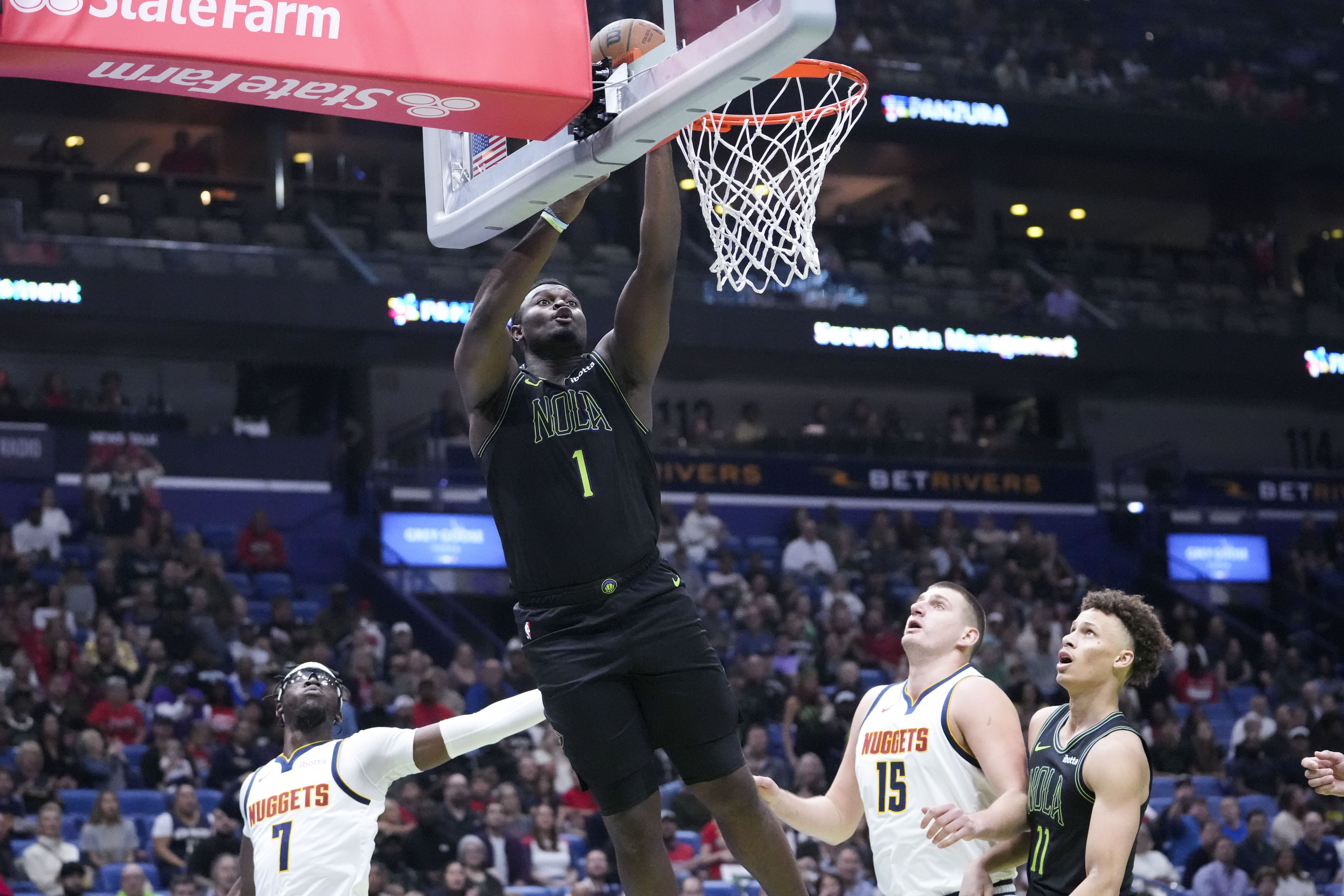 Nuggets Pelicans Basketball